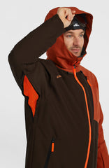 FWC'Cruz Block Snow Jacket Coffee Bean Colour Block