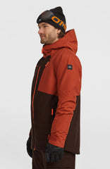 FWC'Cruz Block Snow Jacket Coffee Bean Colour Block