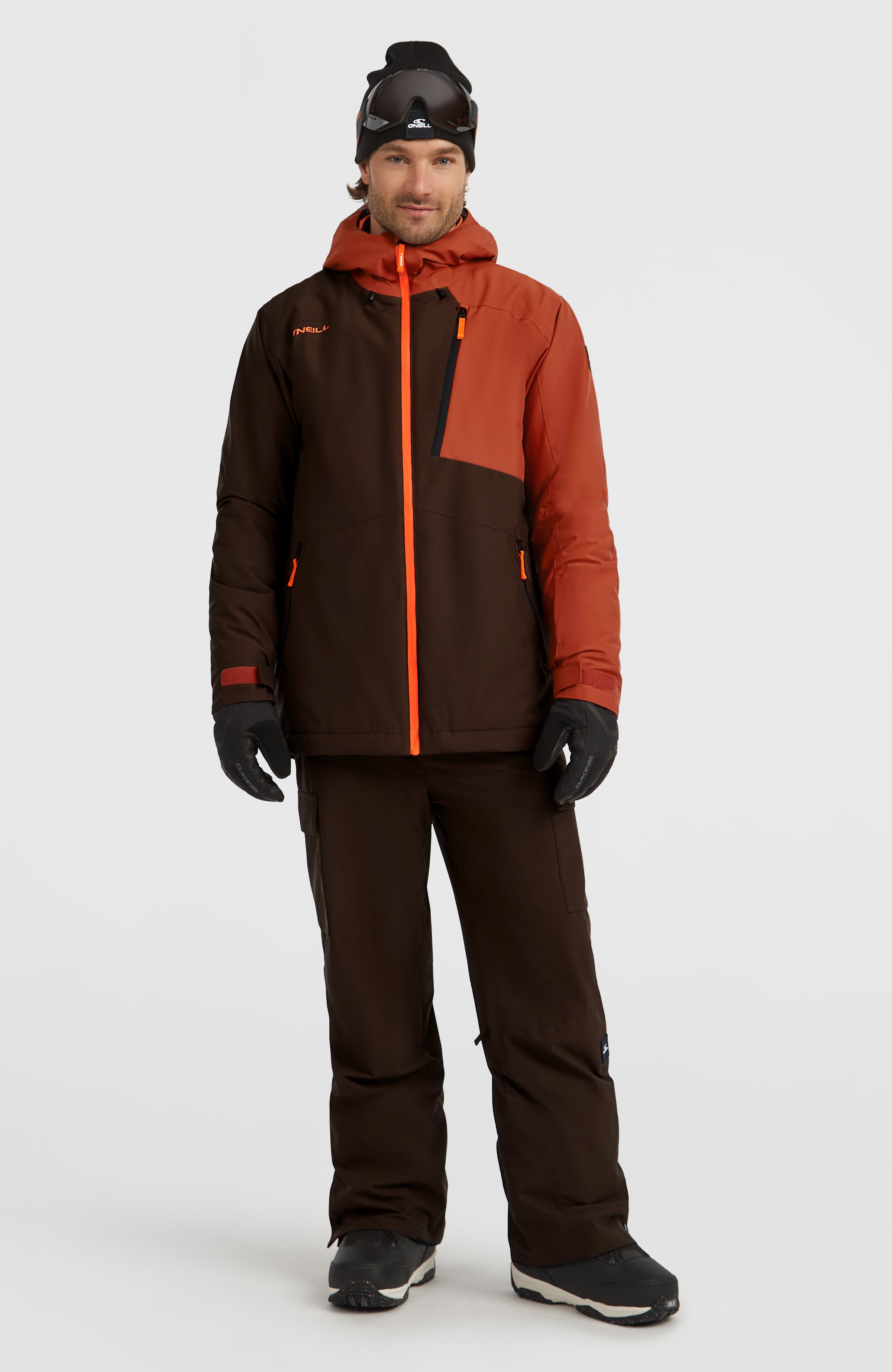 FWC'Cruz Block Snow Jacket Coffee Bean Colour Block