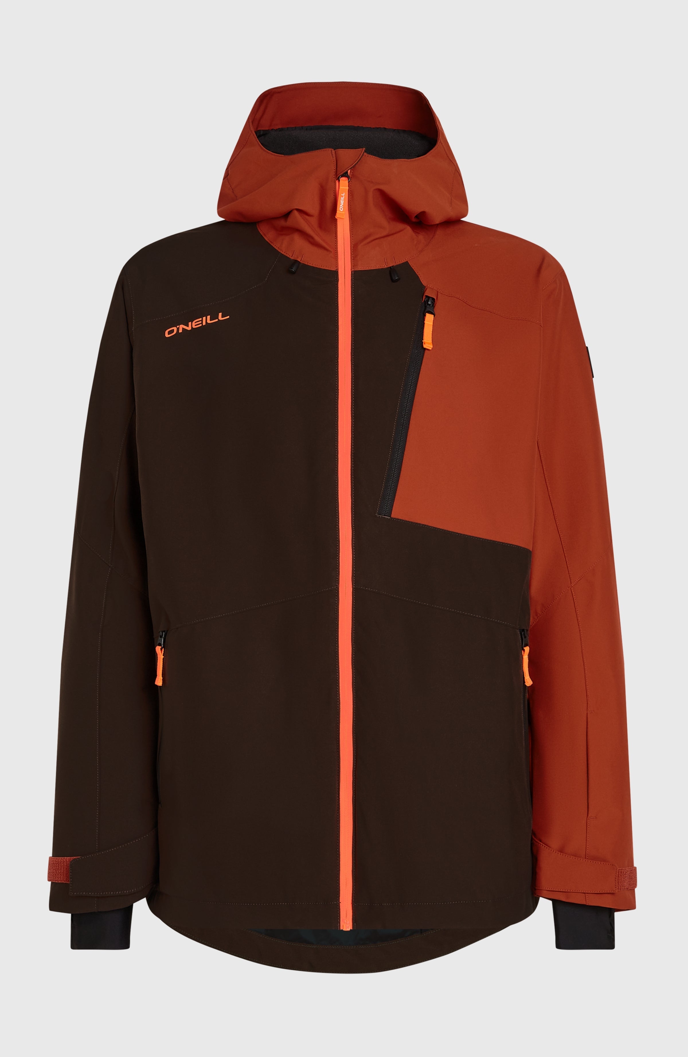 FWC'Cruz Block Snow Jacket Coffee Bean Colour Block