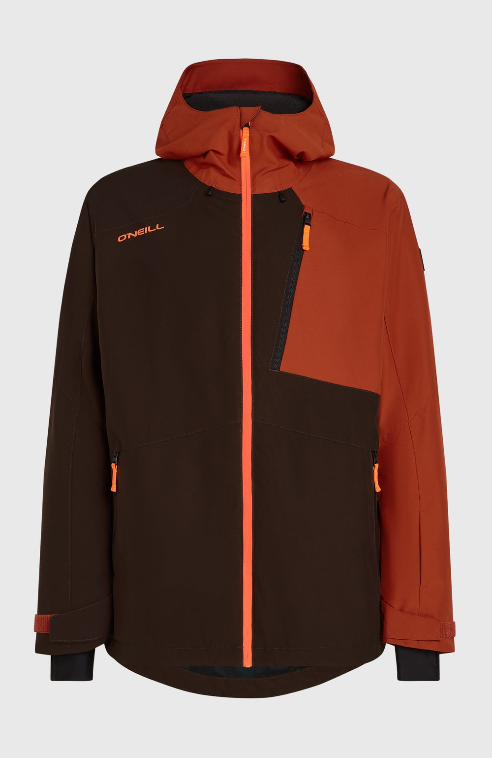 FWC'Cruz Block Snow Jacket Coffee Bean Colour Block