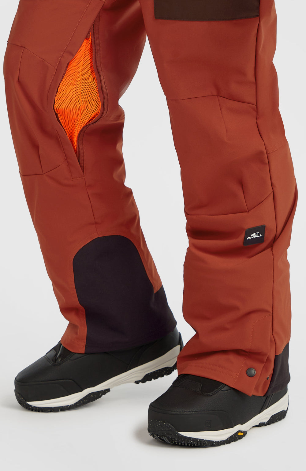 FWC'Peak Bib Snow Pants Bonfire Colour Block