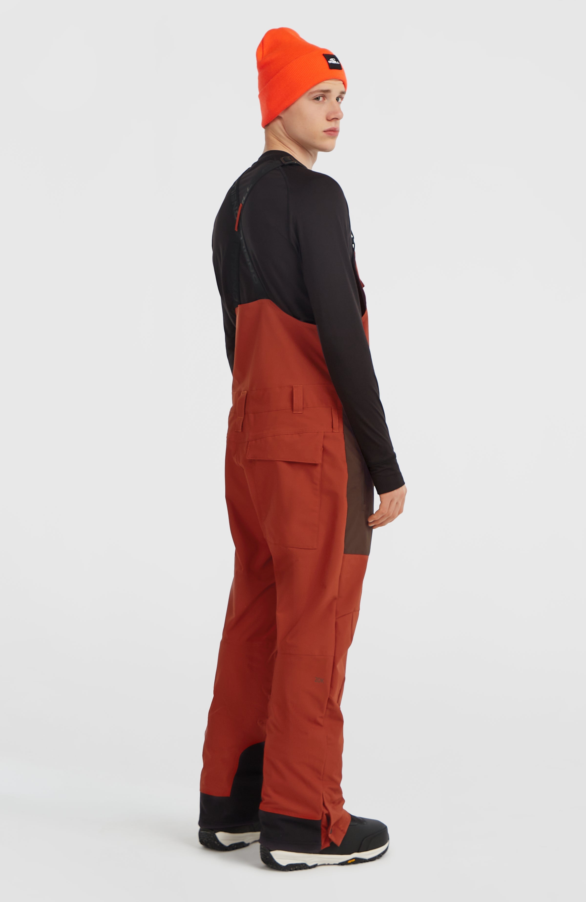 FWC'Peak Bib Snow Pants Bonfire Colour Block