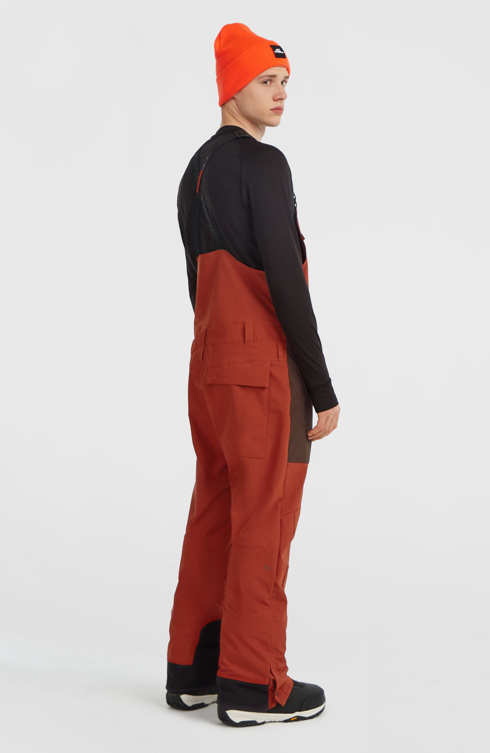 FWC'Peak Bib Snow Pants Bonfire Colour Block