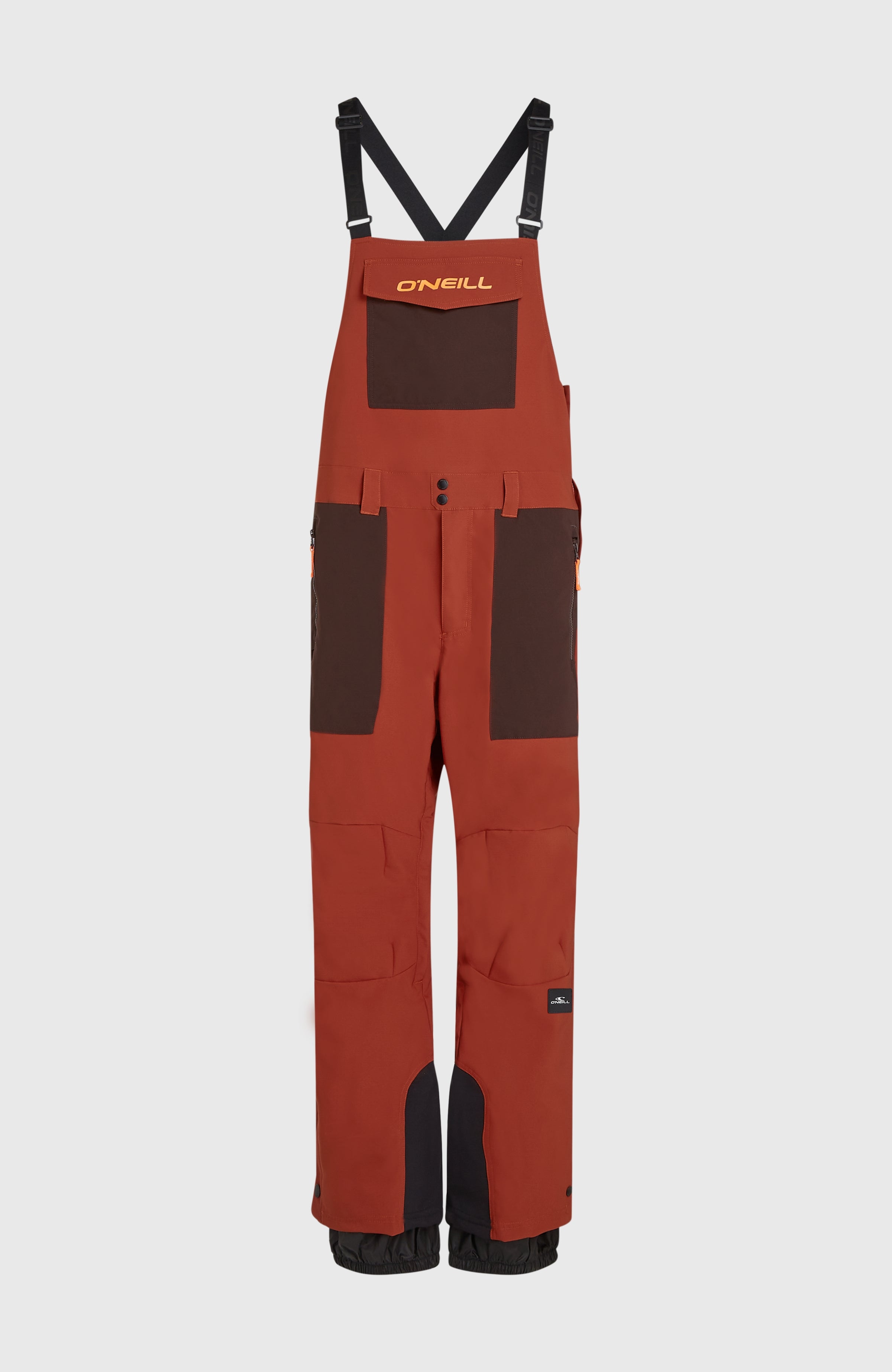 FWC'Peak Bib Snow Pants Bonfire Colour Block