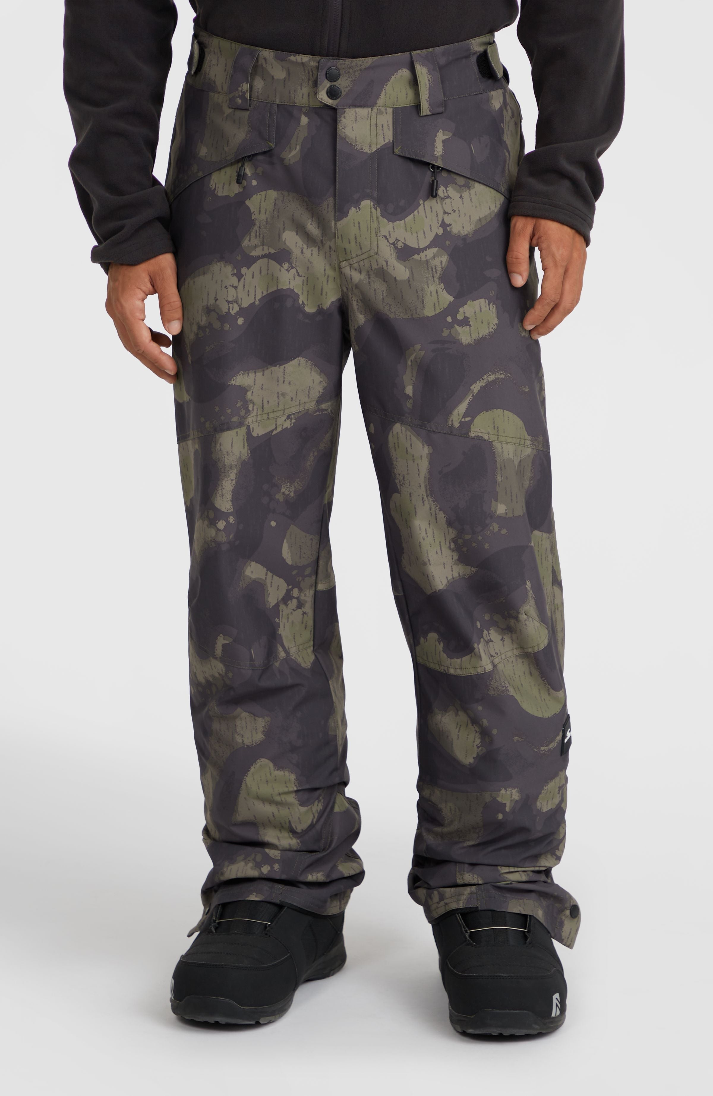Hammer Regular Snow Pants Black Night Camo