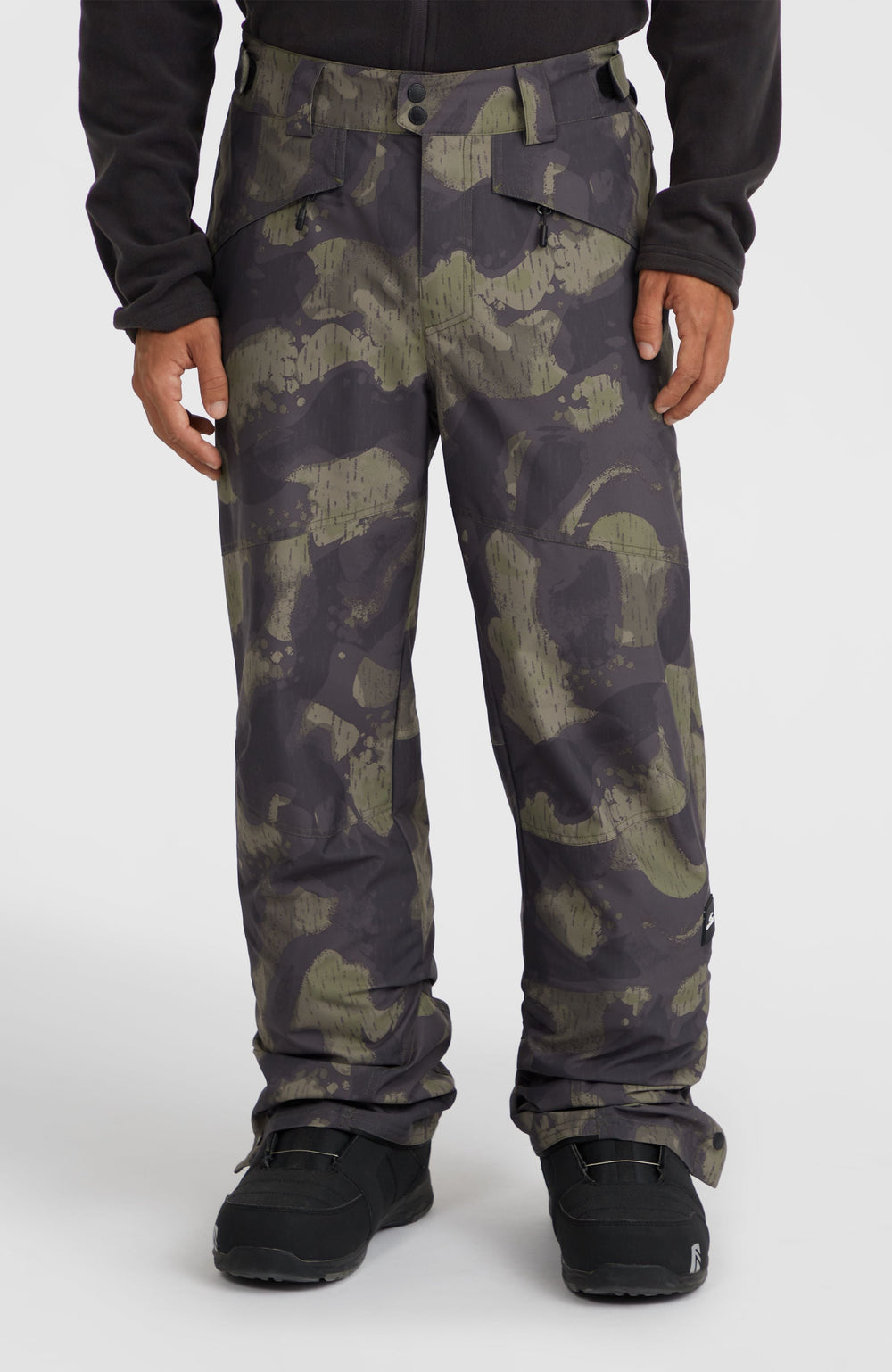 Hammer Regular Snow Pants Black Night Camo