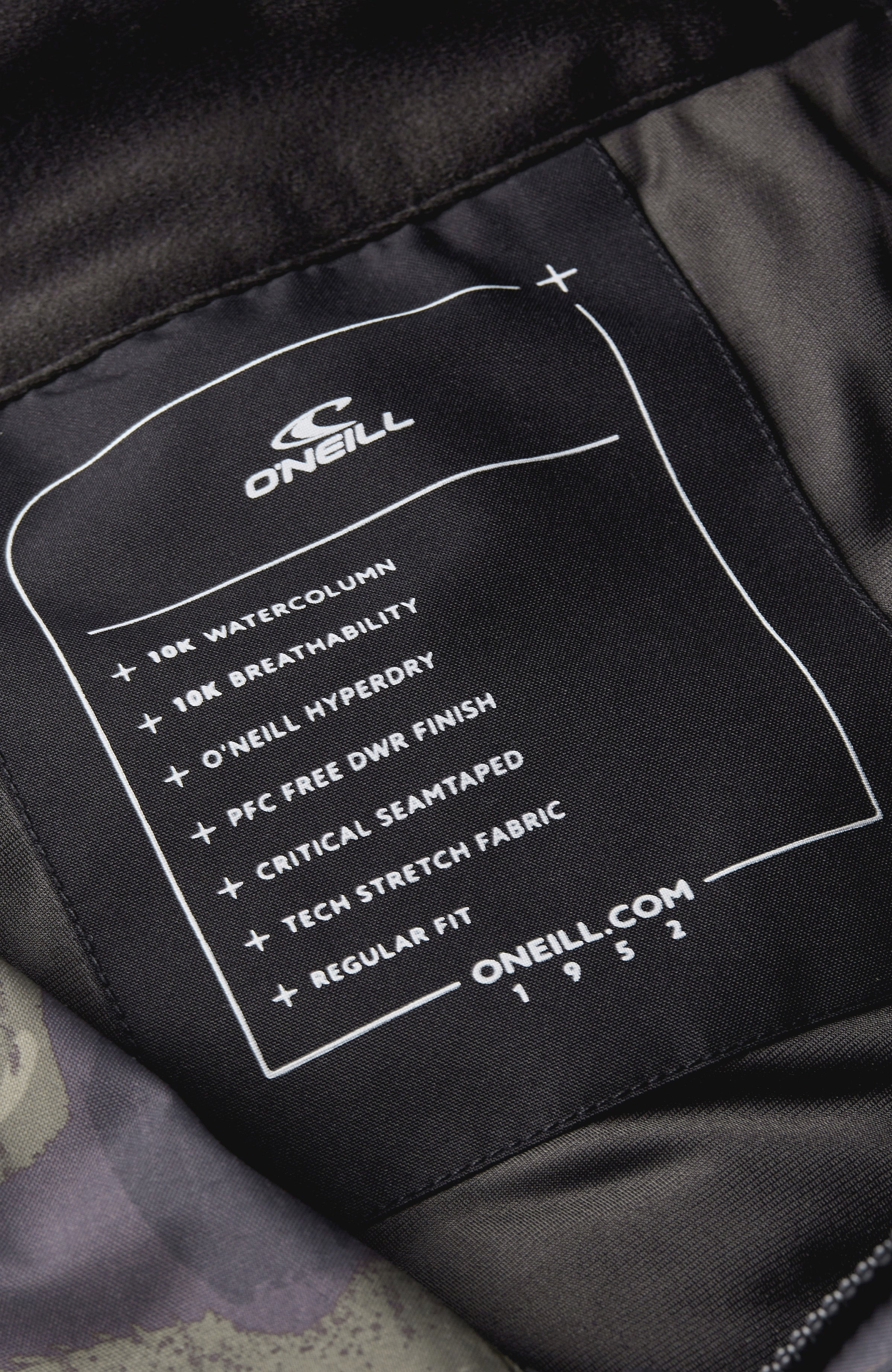 Hammer Regular Snow Pants Black Night Camo