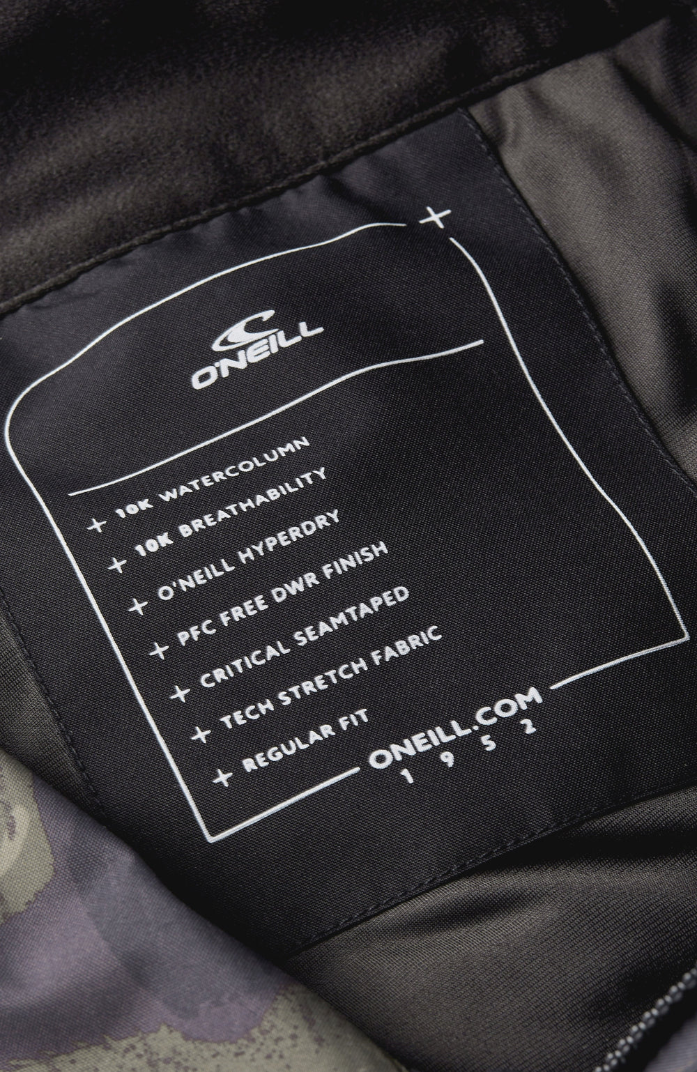 Hammer Regular Snow Pants Black Night Camo