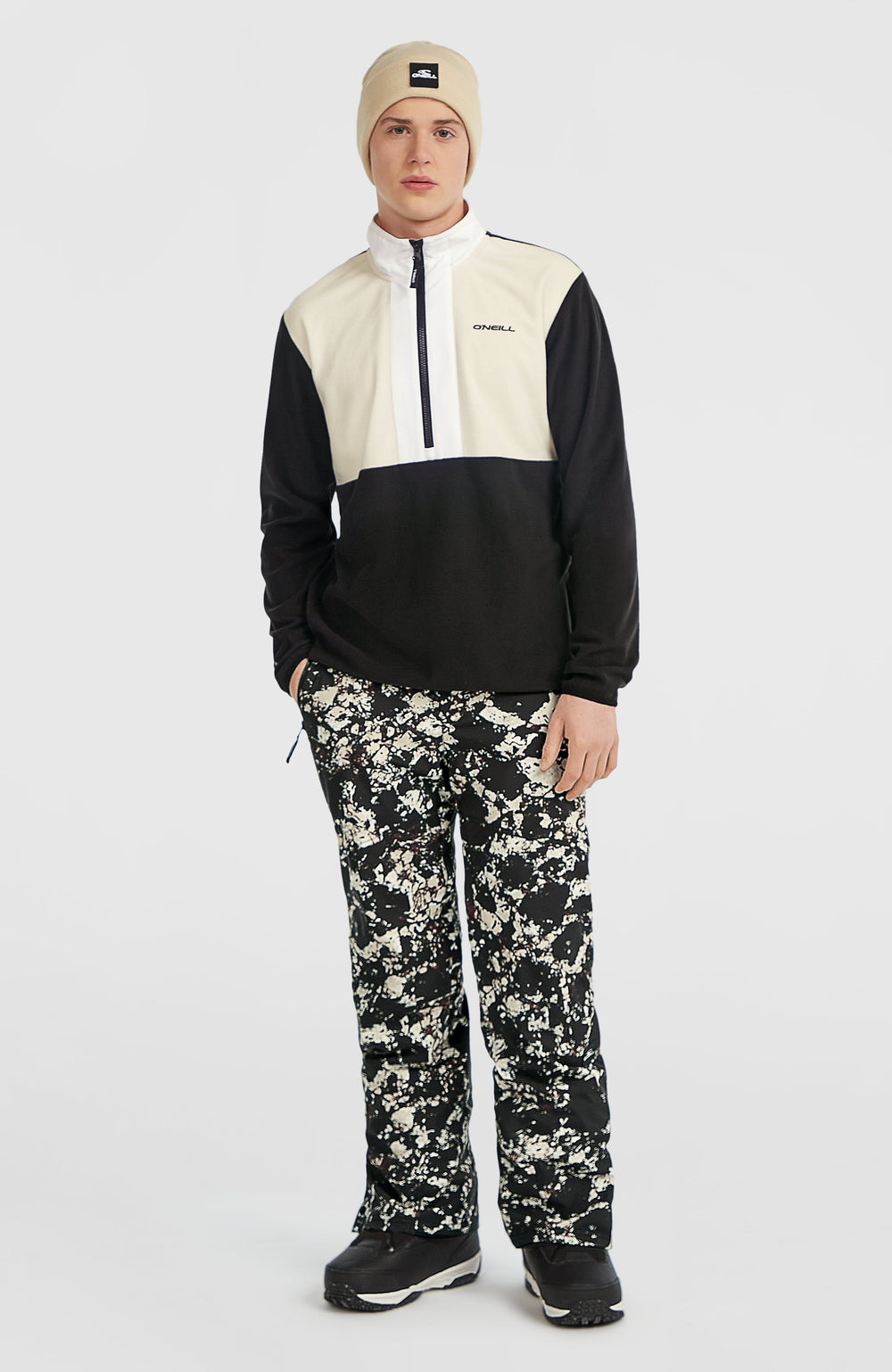 FWC'Cruz Snow Pants Black/Beige Quarry