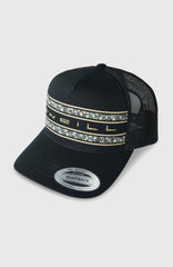 O'Neill Flower Trucker Cap Black Out