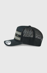 O'Neill Flower Trucker Cap Black Out