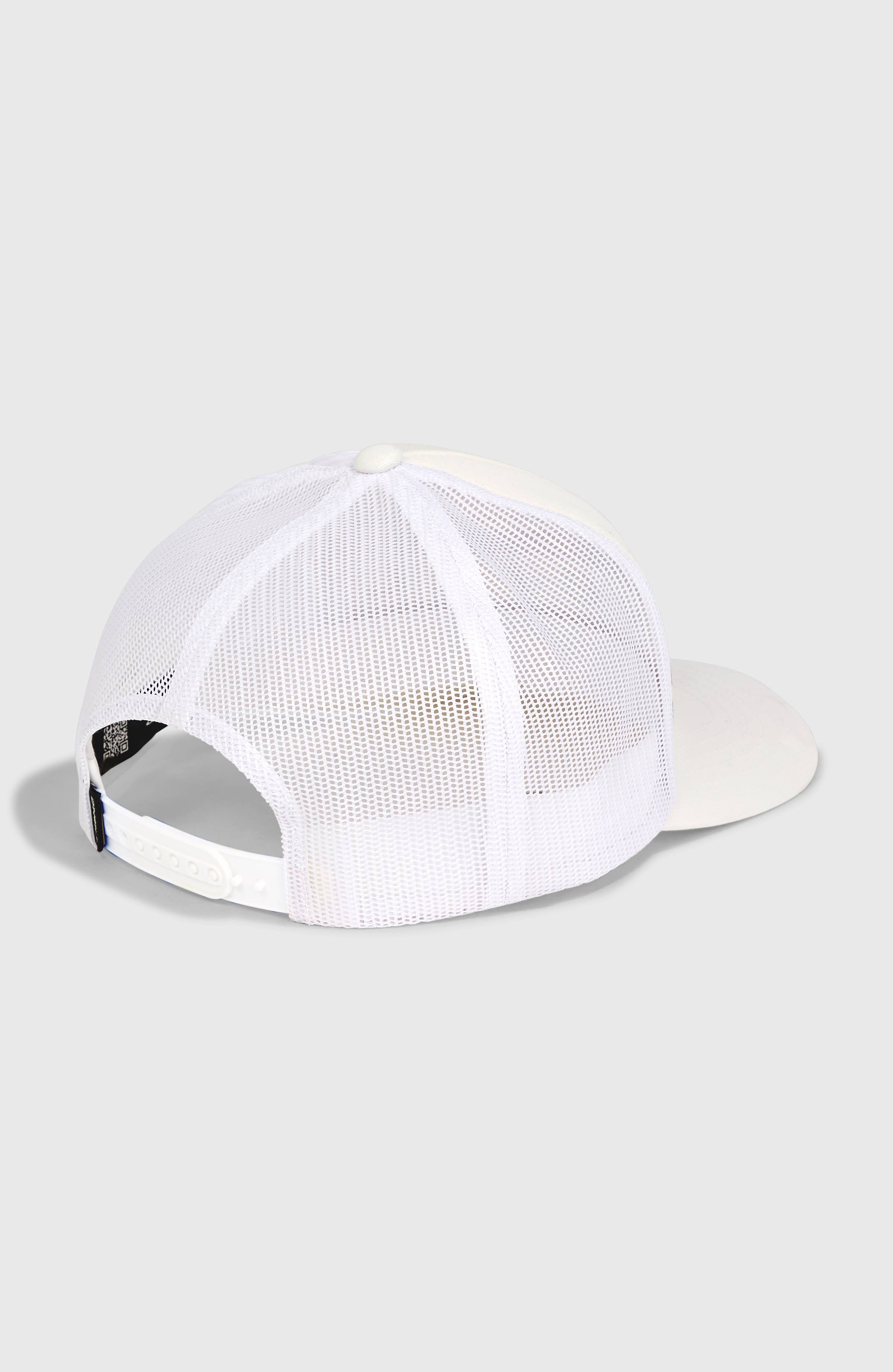 Flower Trucker Cap Snow White