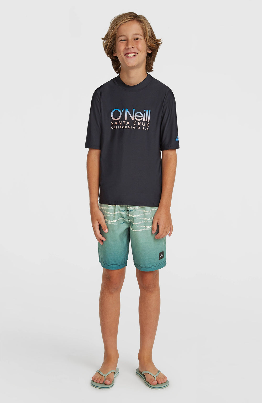 O'Neill First Swimshorts Boys Green Heritage Flip