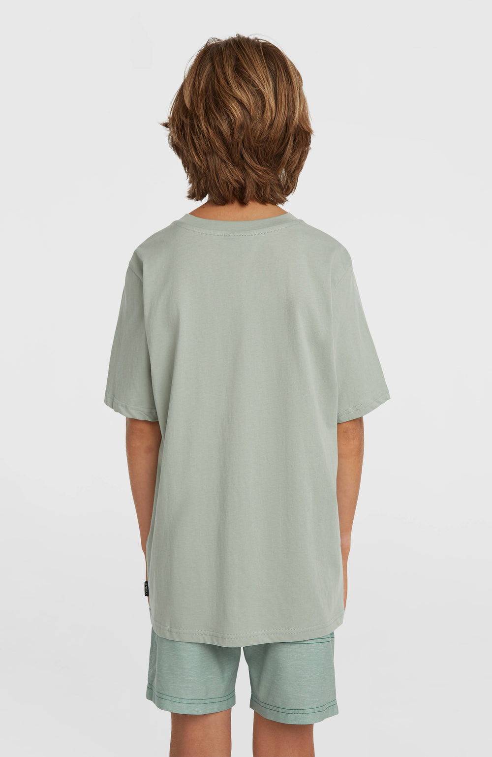 O'Neill Logo Stripe Swimshorts Boys Green Heritage O'Neill