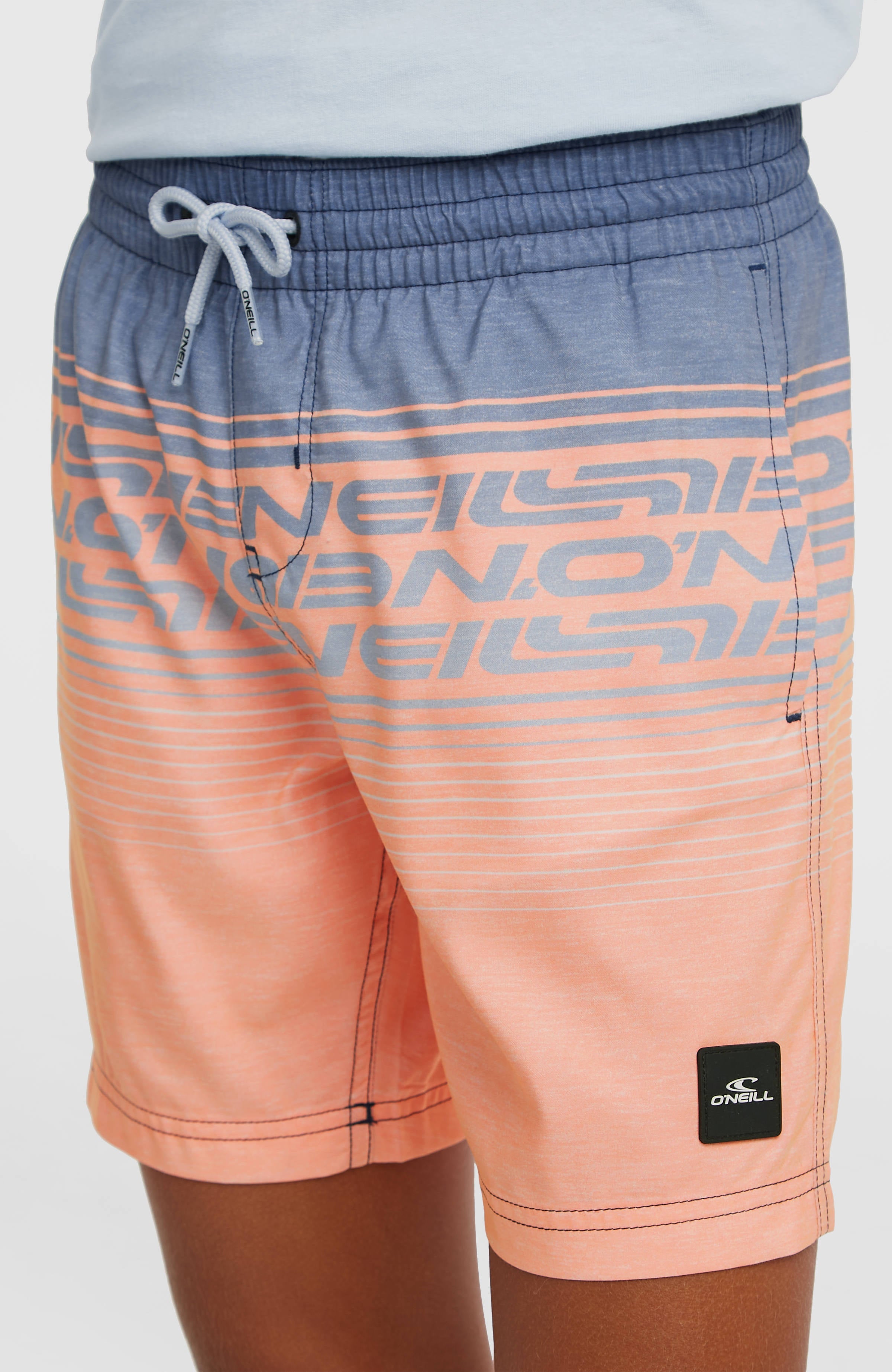 O'Neill Logo Stripe Swimshorts Boys Purple Heritage O'Neill