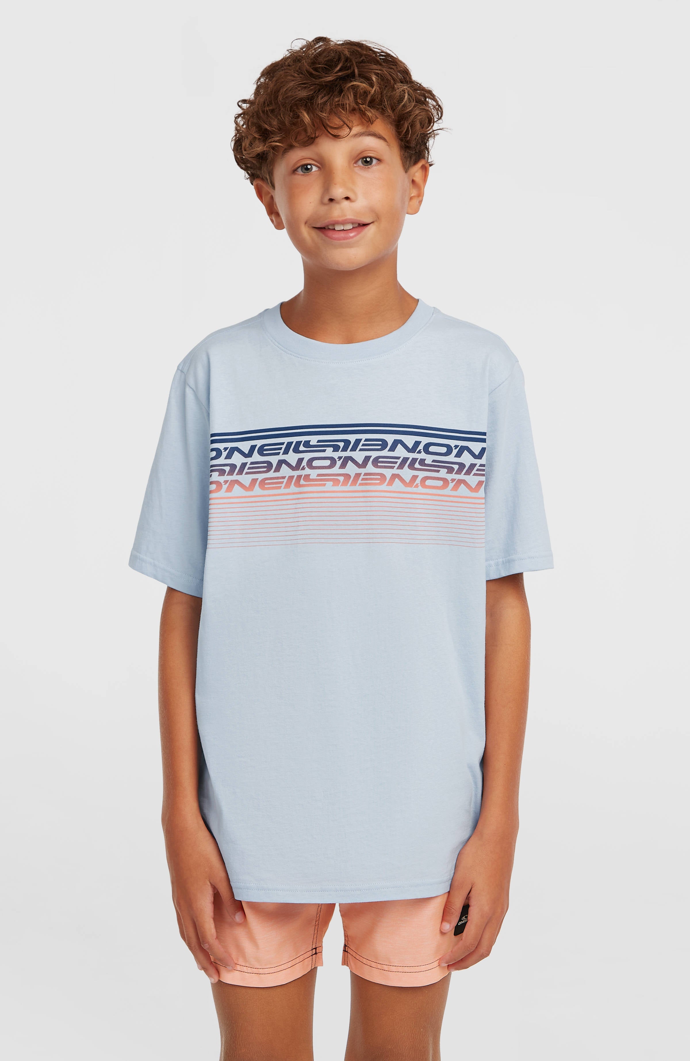 O'Neill Logo Stripe Swimshorts Boys Purple Heritage O'Neill