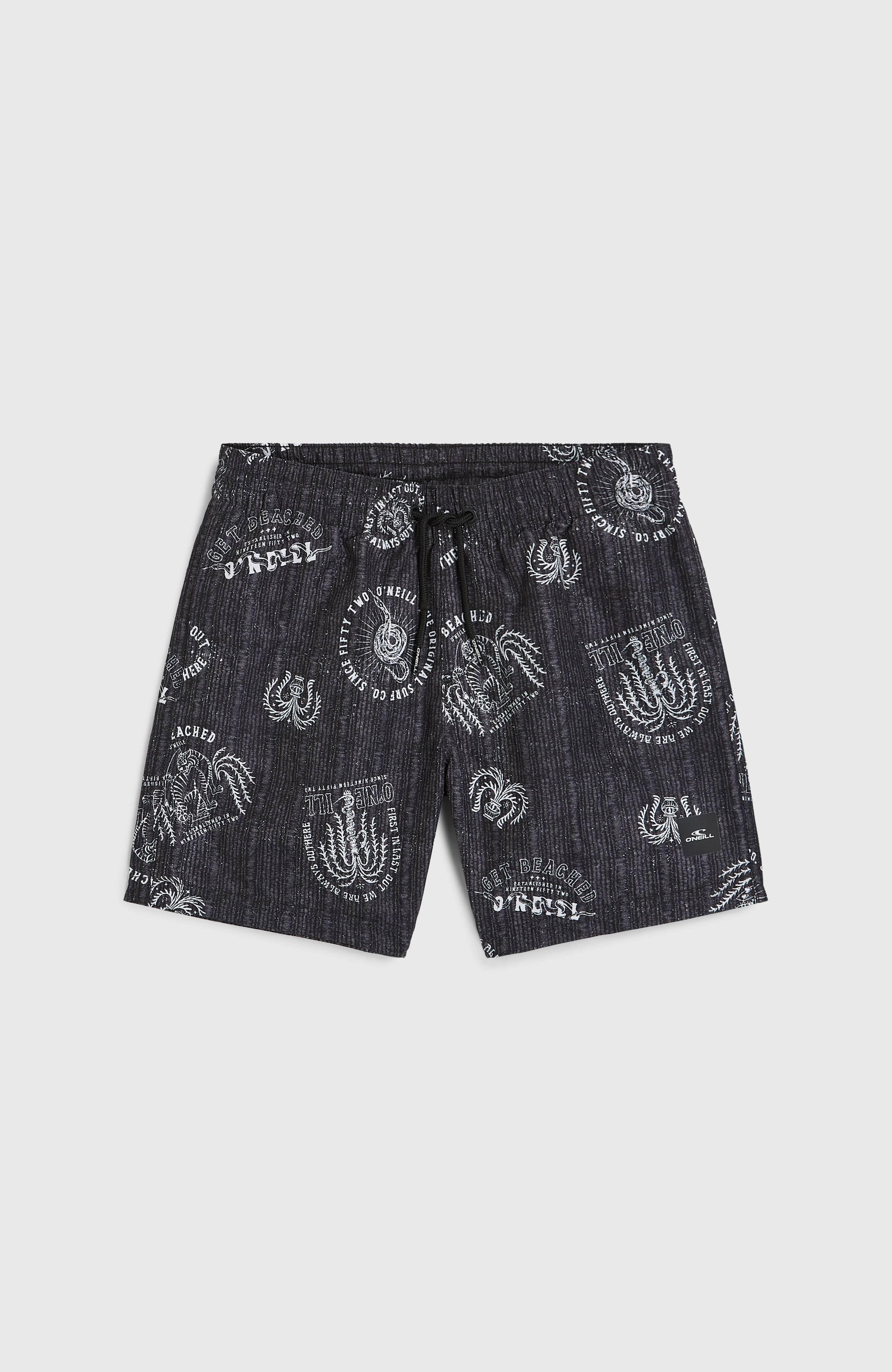 Cali 14'' Swim Shorts Black Mystical