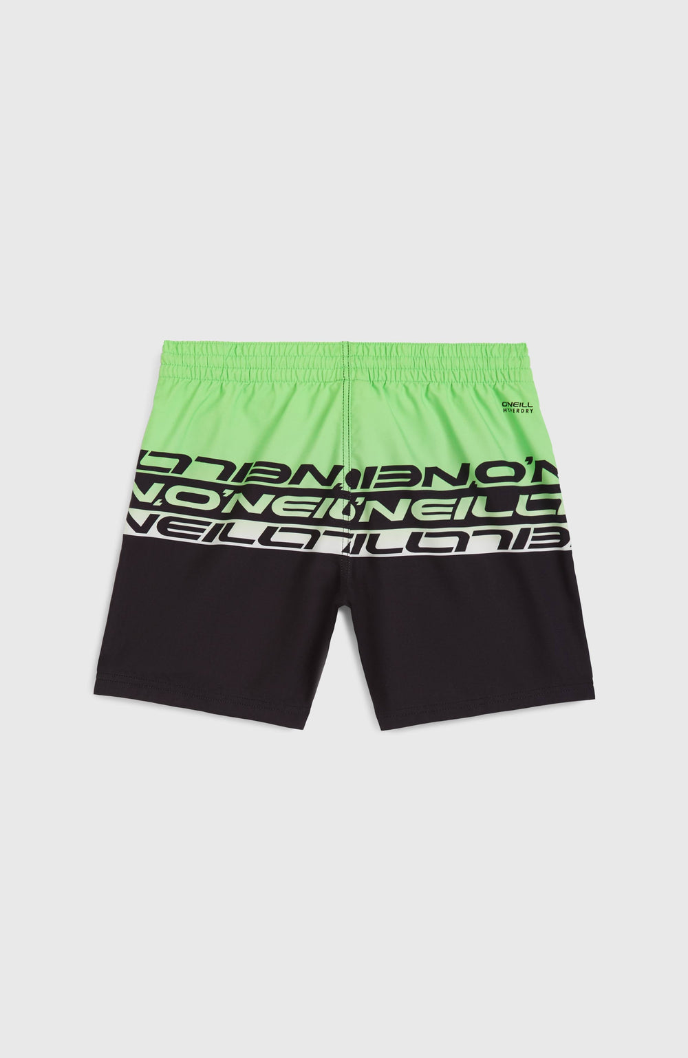 Cali Stripe 14'' Swim Shorts Green Upside Down