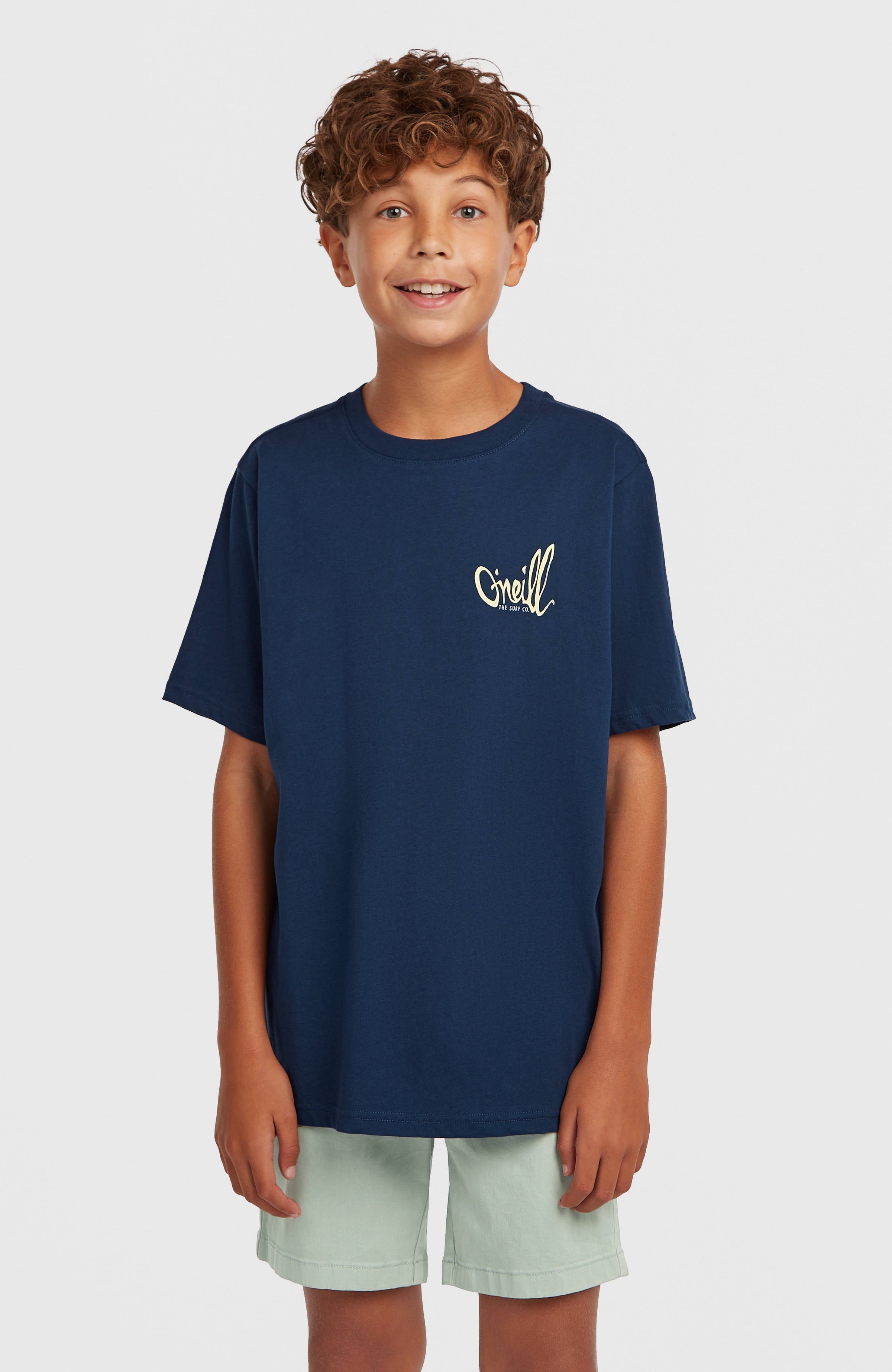 O'Neill Chest Print T-Shirt English Evening