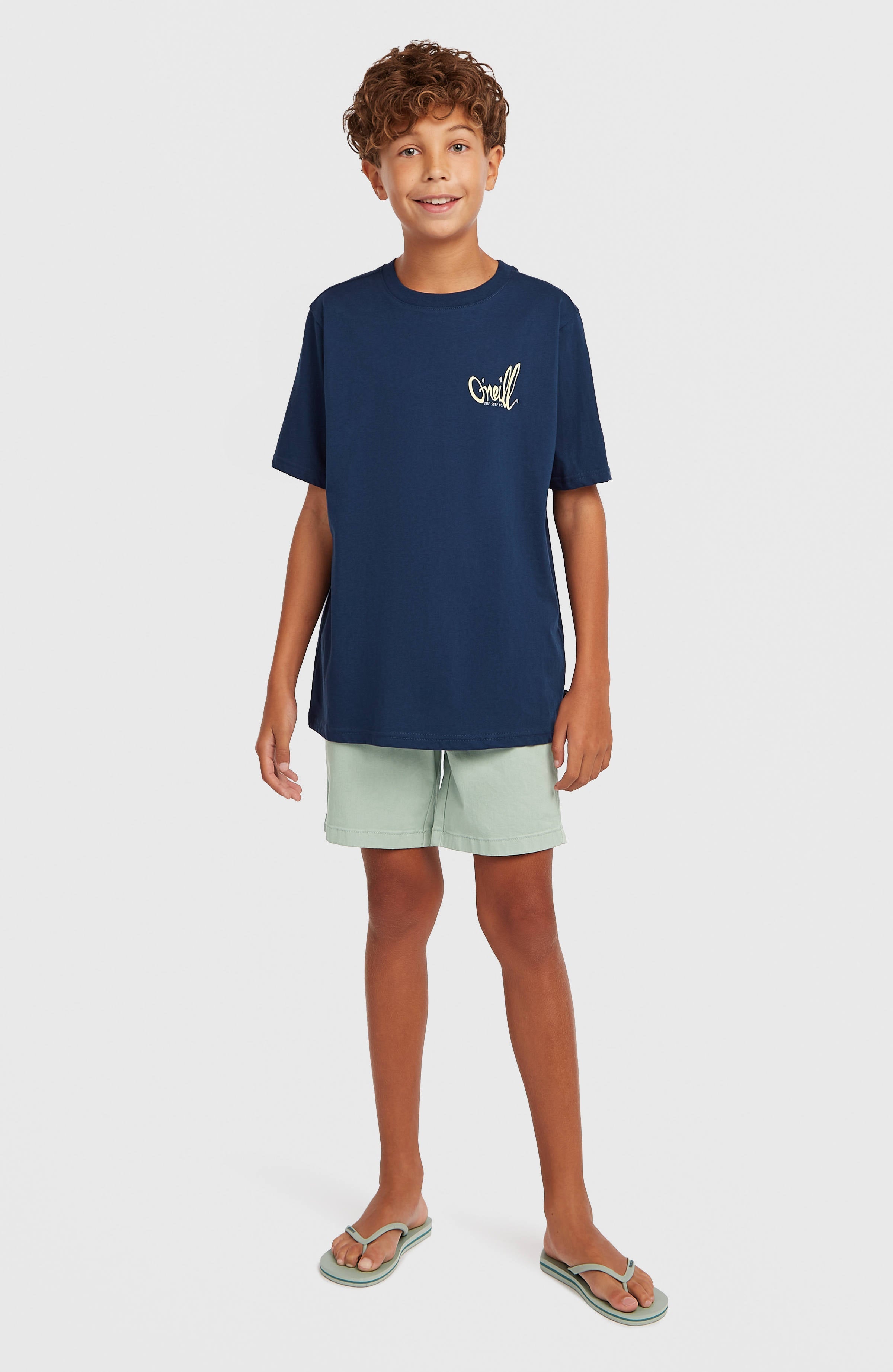 O'Neill Chest Print T-Shirt English Evening