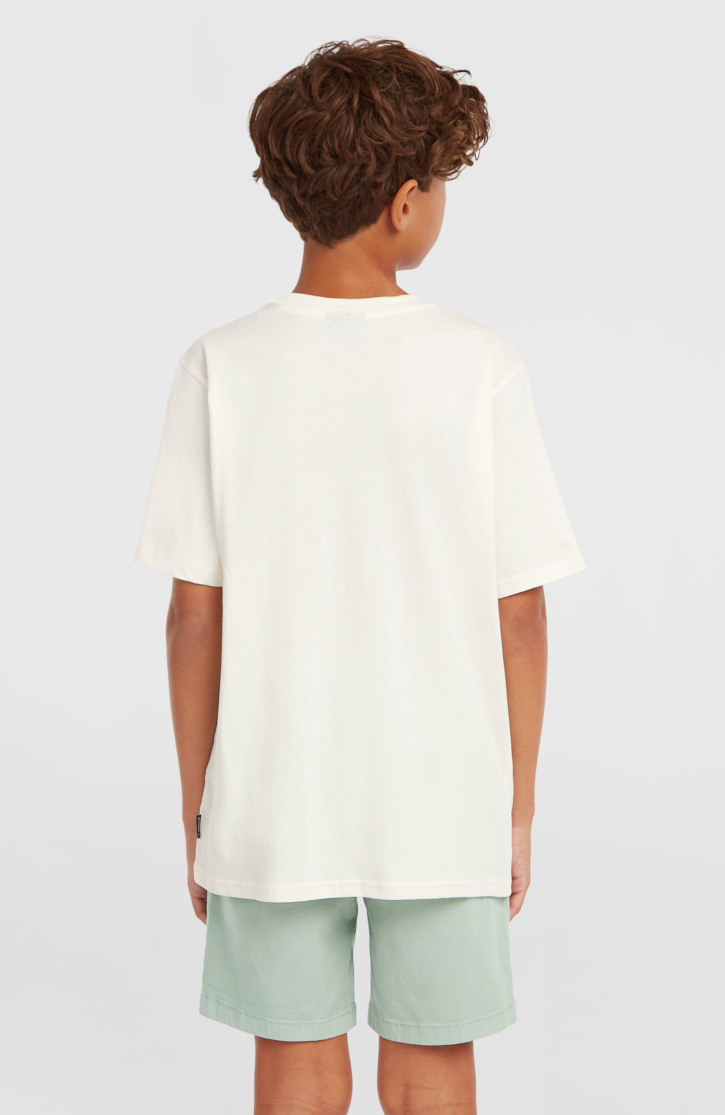 O'Neill Logo Stripe T-Shirt Snow White