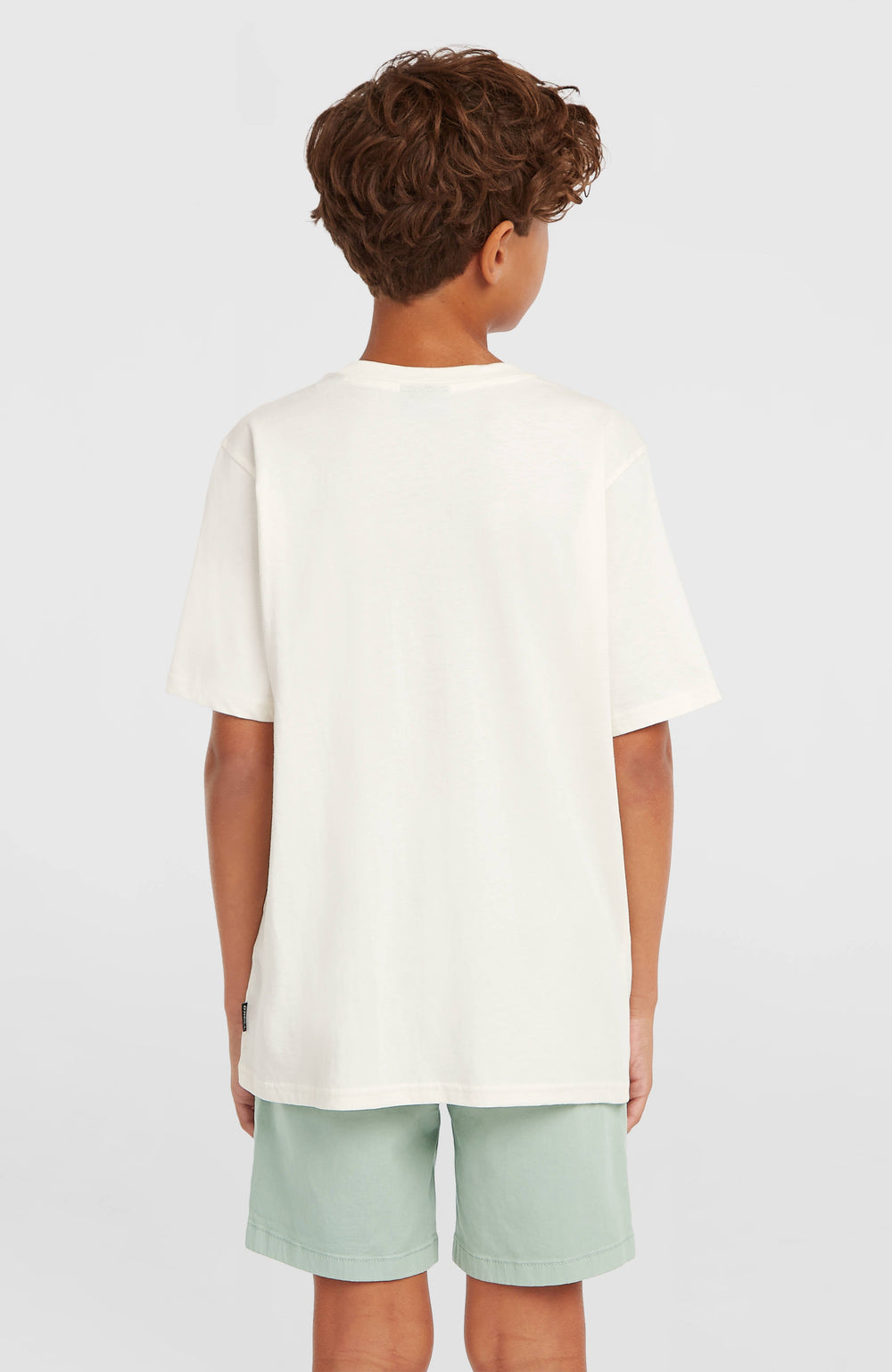 O'Neill Logo Stripe T-Shirt Snow White