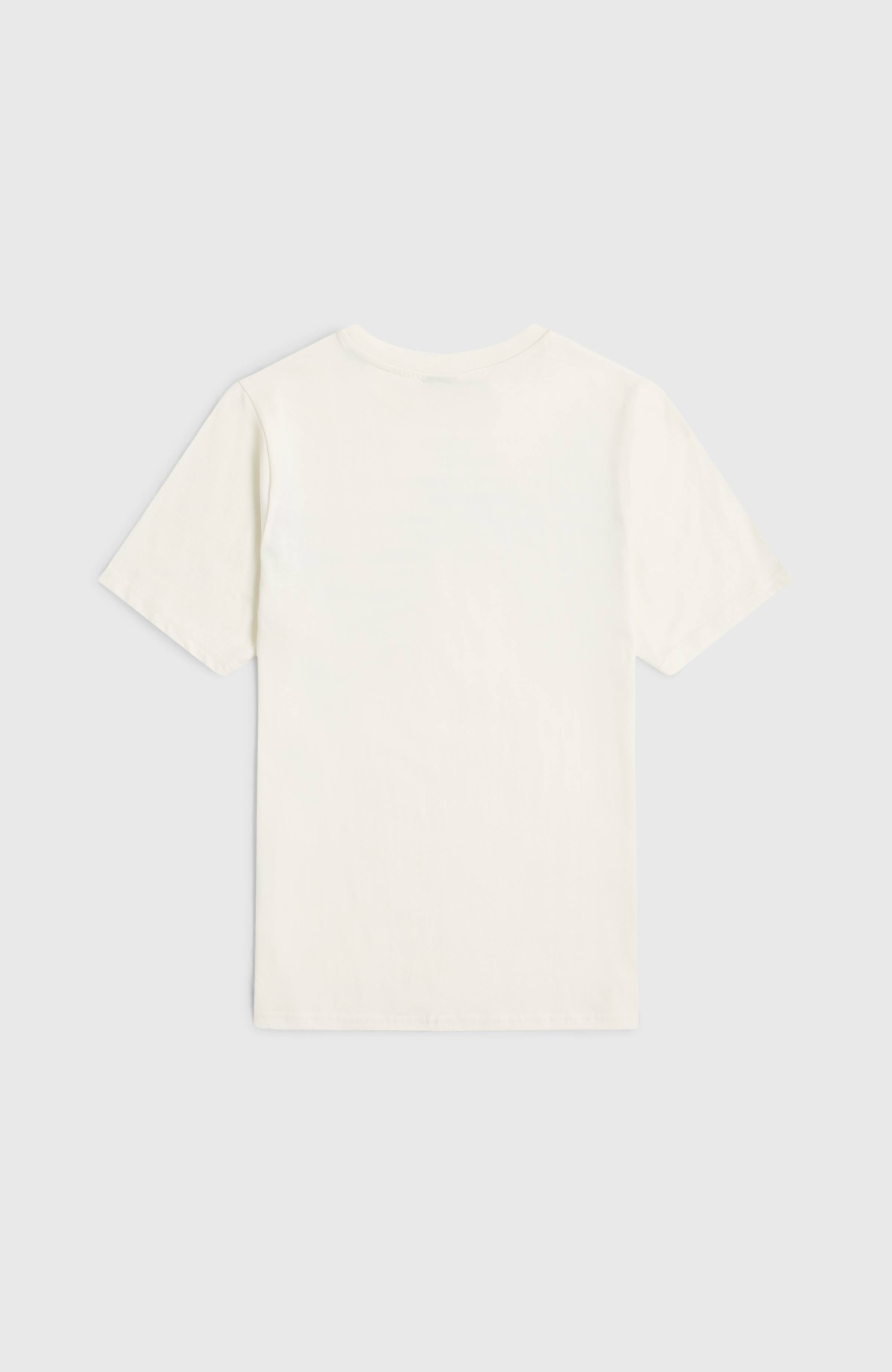 O'Neill Logo Stripe T-Shirt Snow White