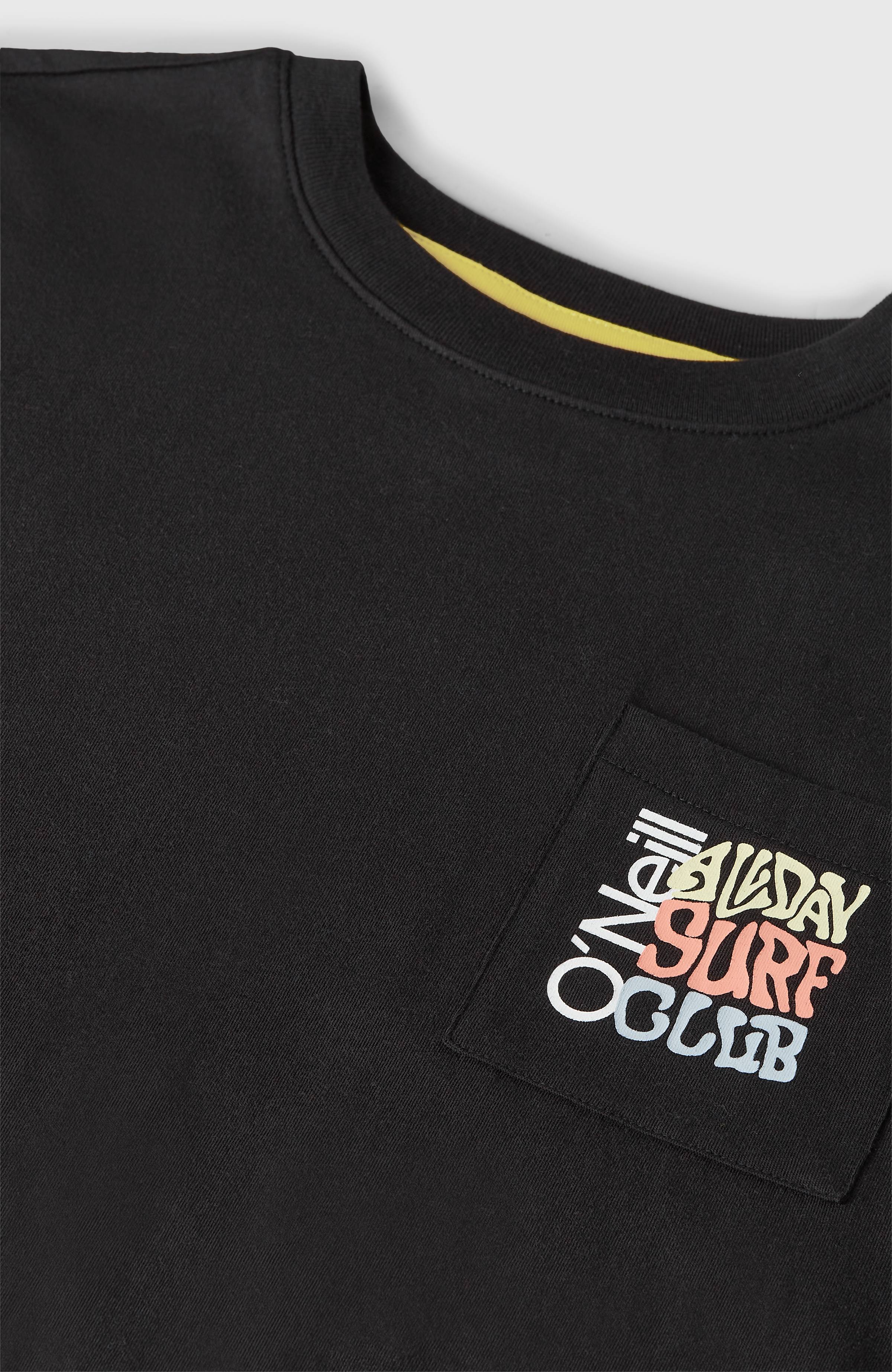 Chest Pocket T-Shirt Black Out