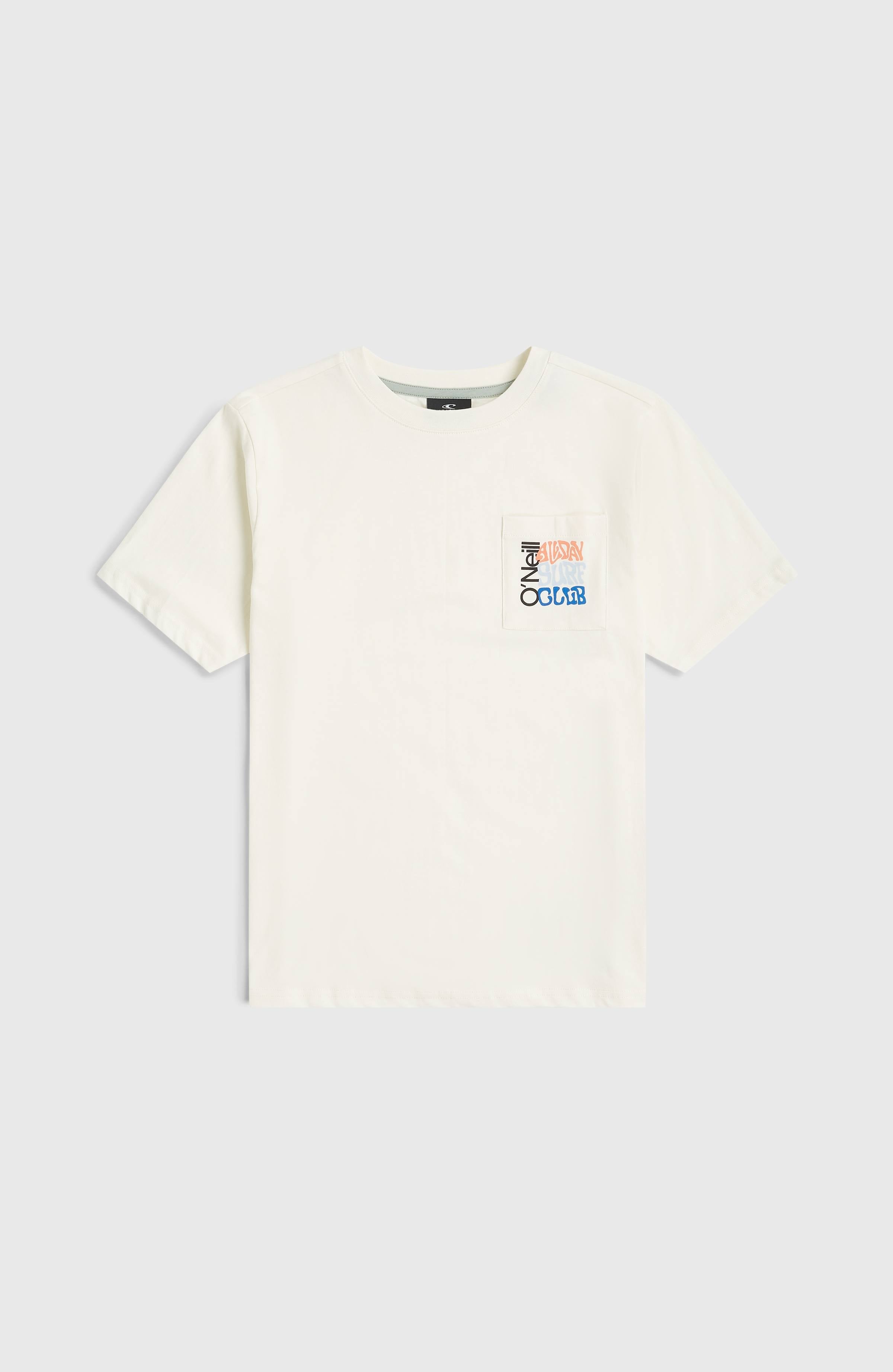 Chest Pocket T-Shirt Snow White