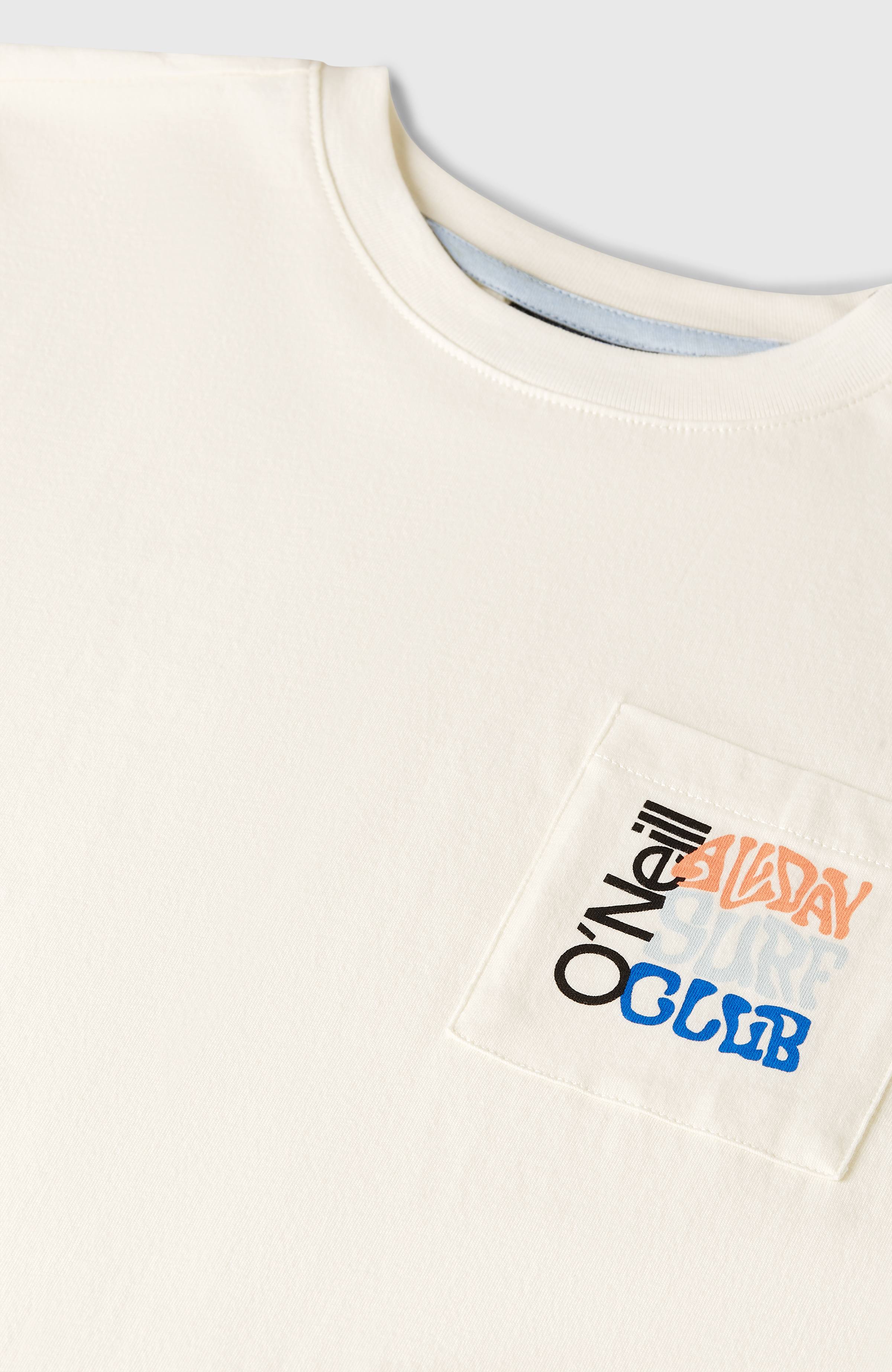 Chest Pocket T-Shirt Snow White