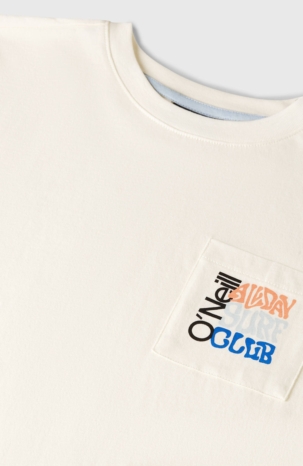 Chest Pocket T-Shirt Snow White