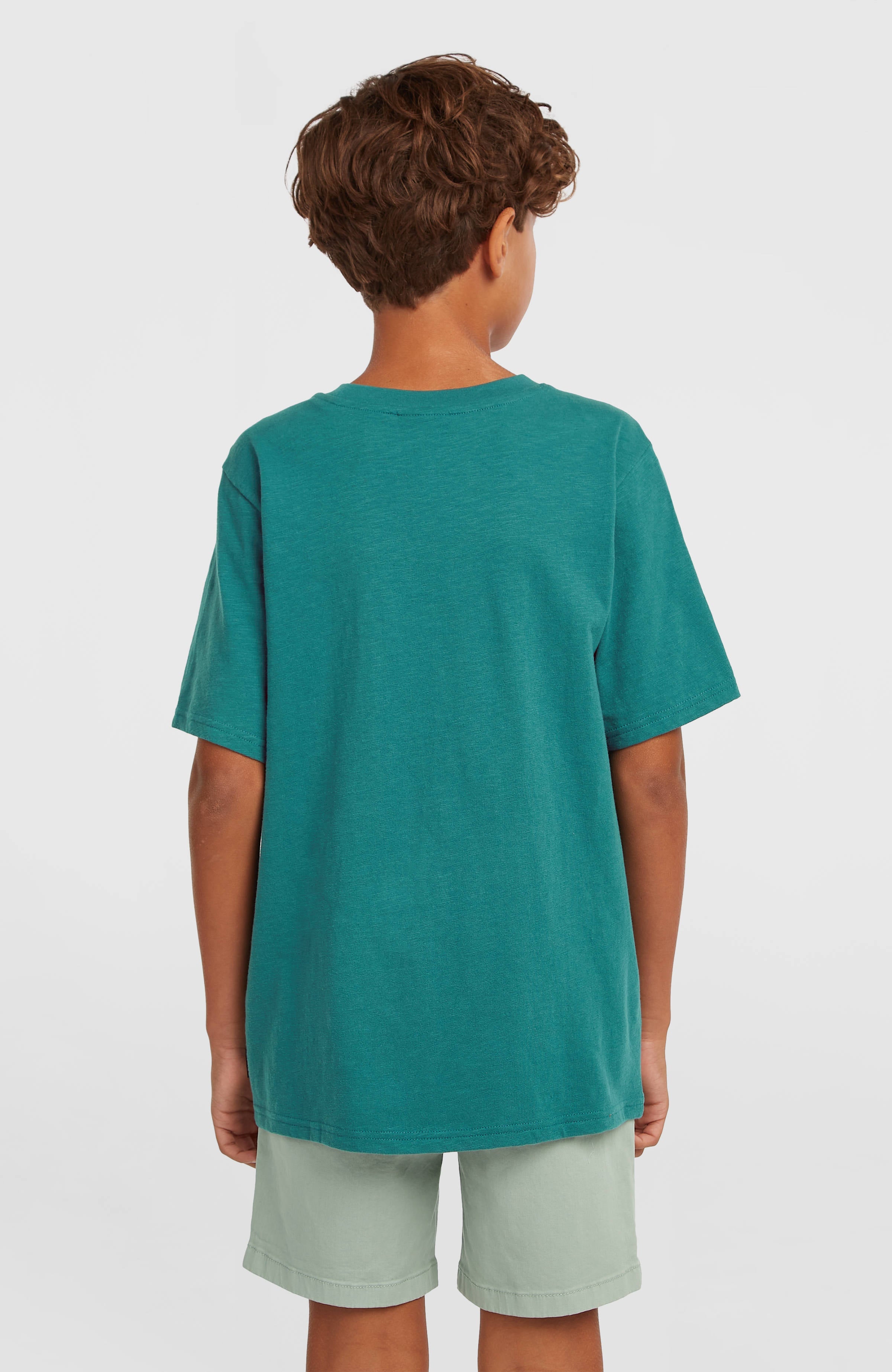 Slub Graphic T-Shirt Botanical Heat