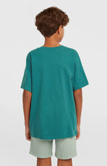 Slub Graphic T-Shirt Botanical Heat