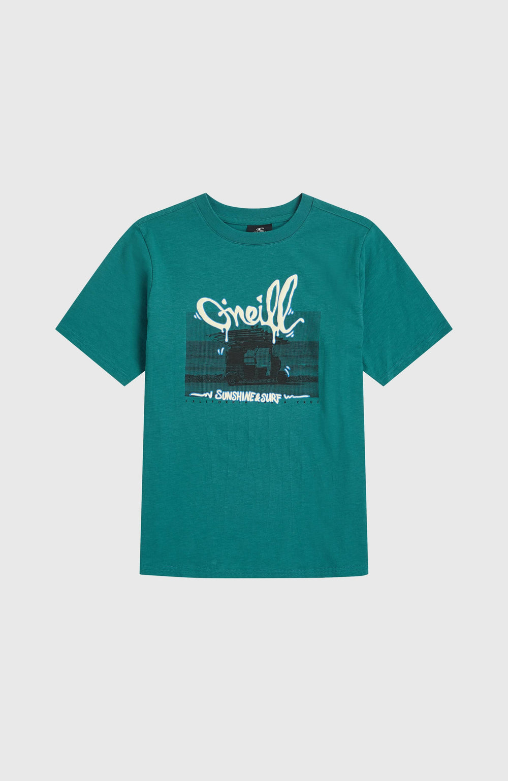 Slub Graphic T-Shirt Botanical Heat