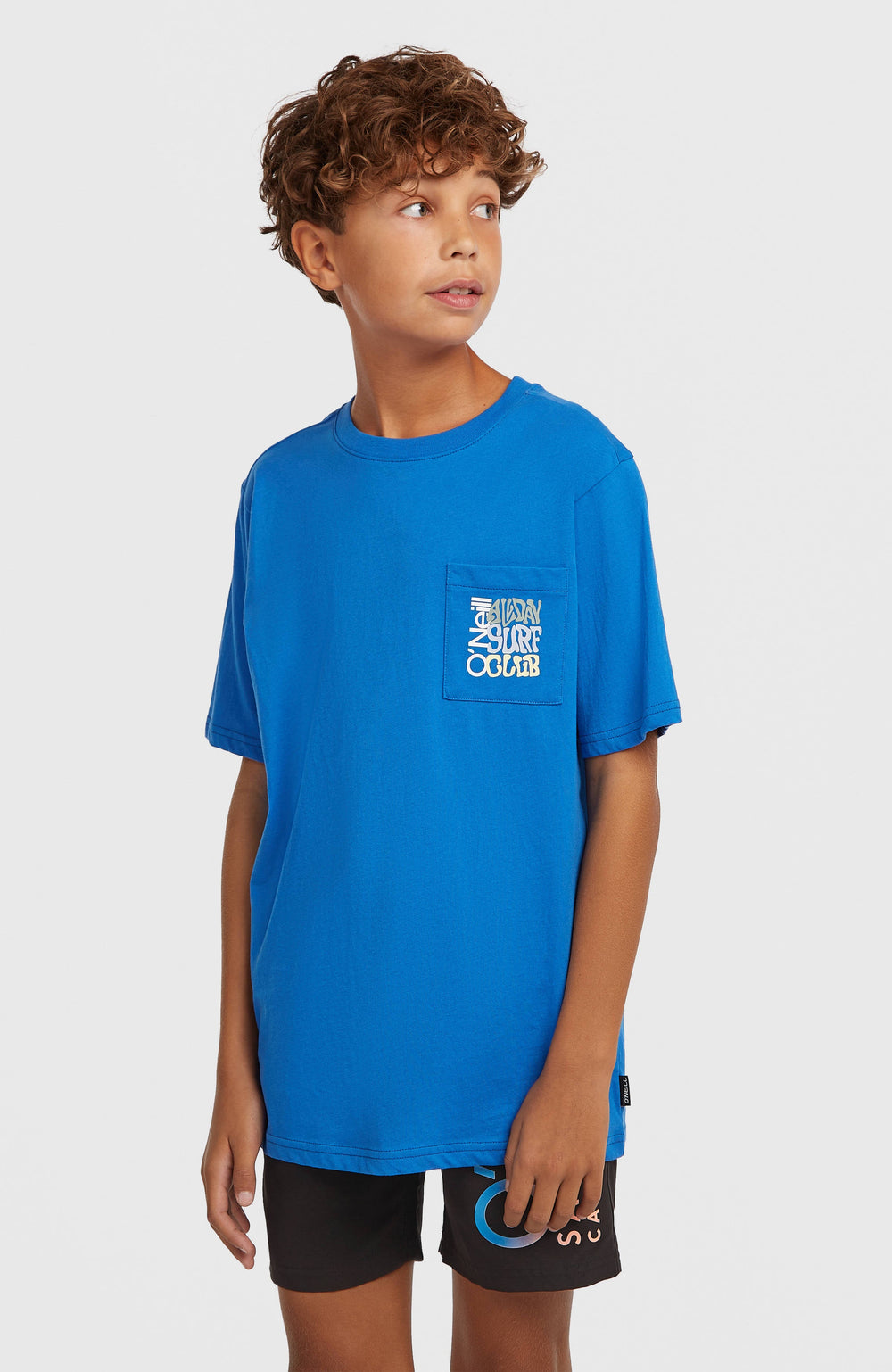 Chest Pocket T-Shirt Mediterranean Blue