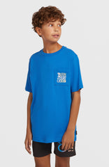 Chest Pocket T-Shirt Mediterranean Blue