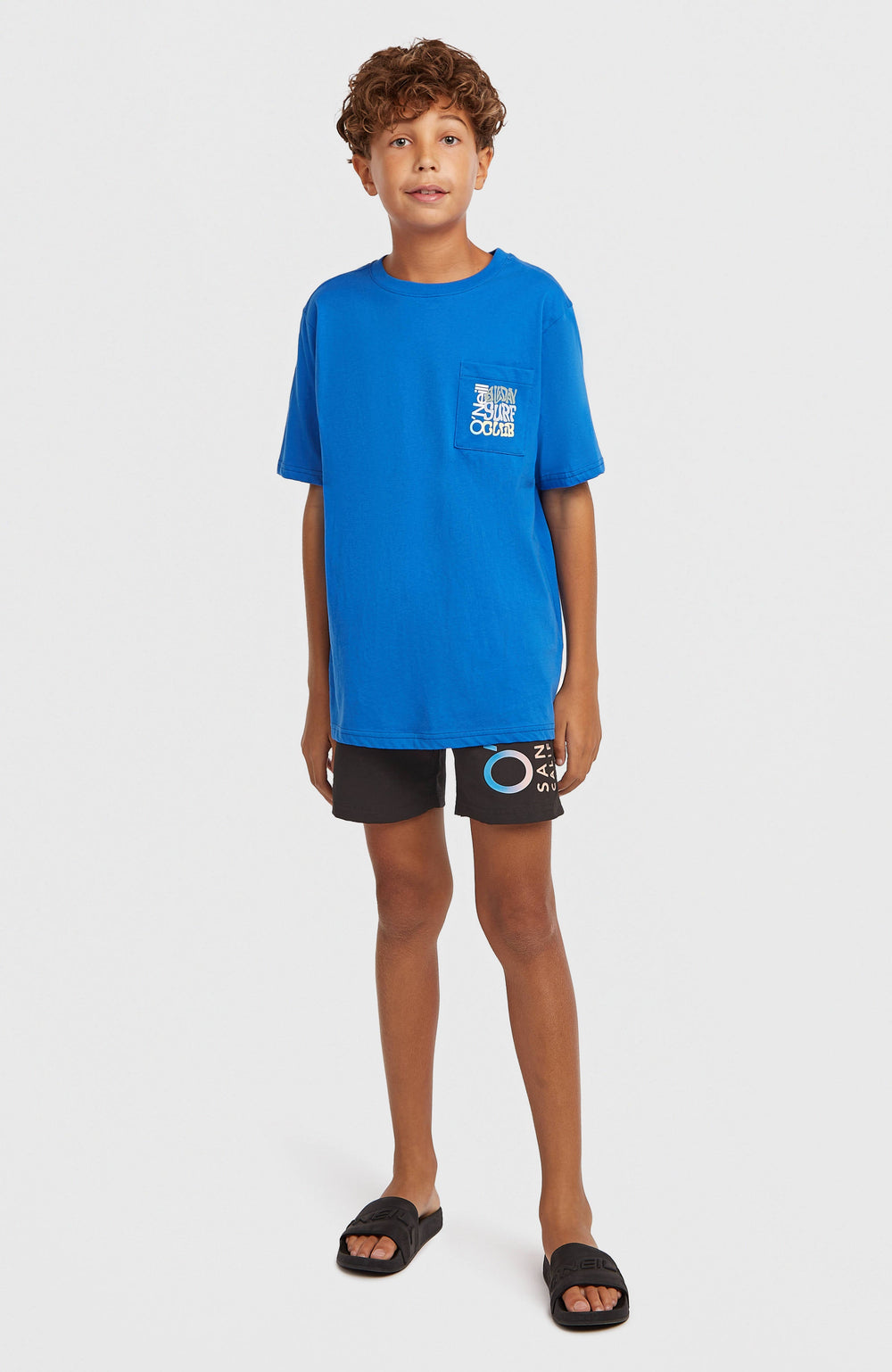 Chest Pocket T-Shirt Mediterranean Blue