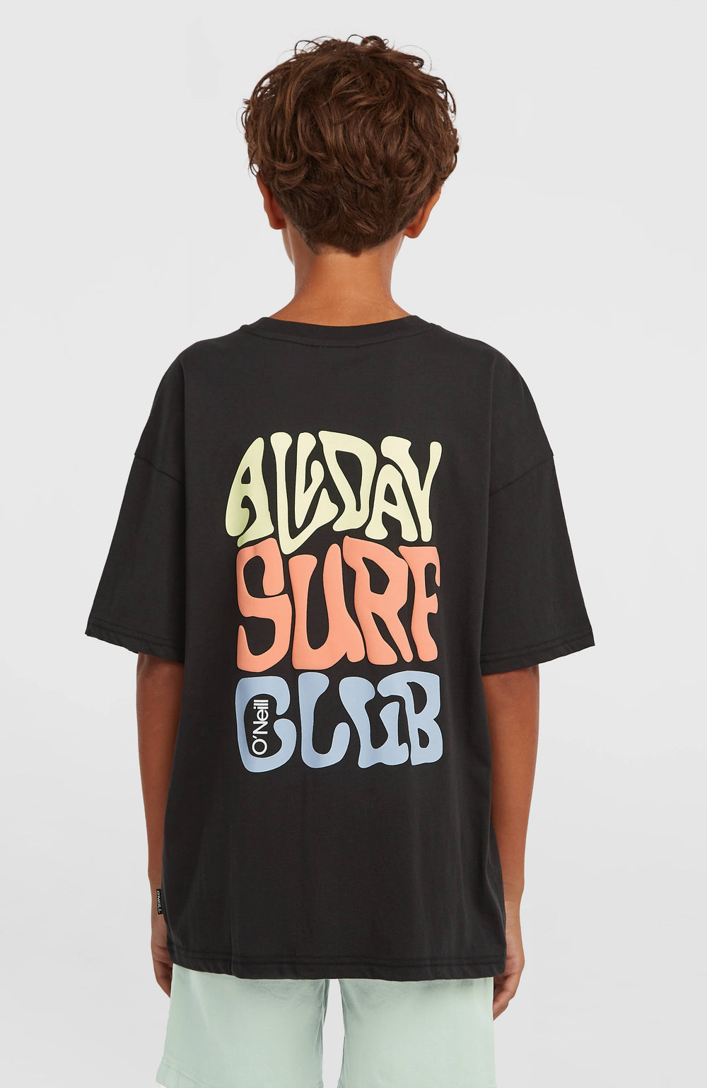 Back Print T-Shirt Black Out