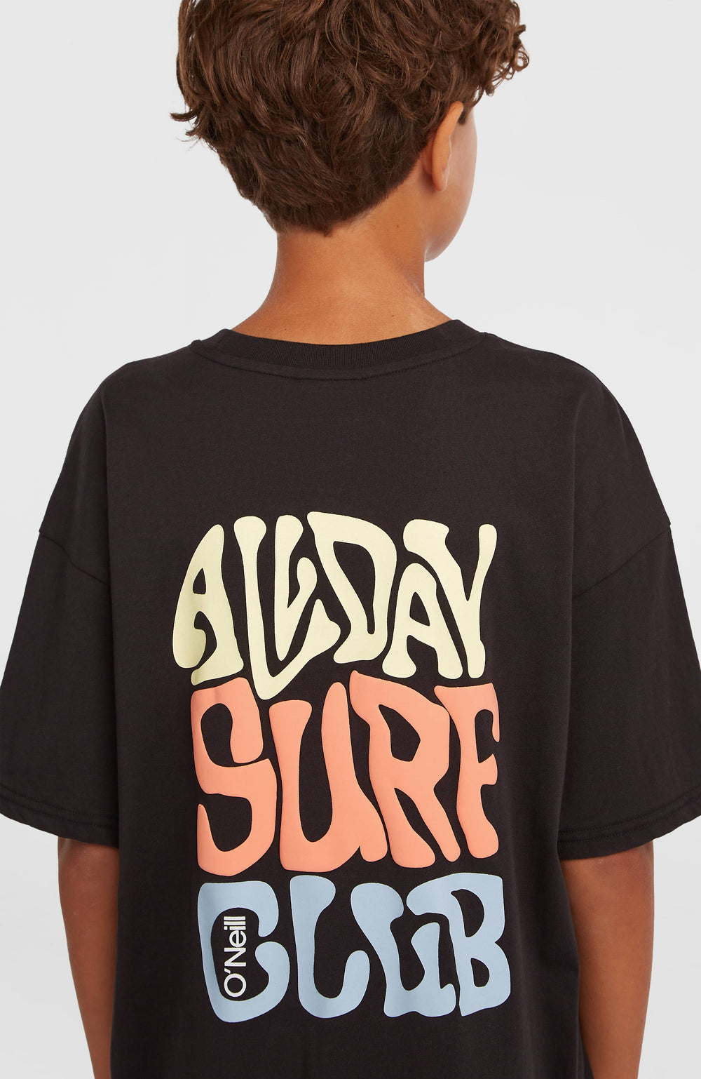 Back Print T-Shirt Black Out