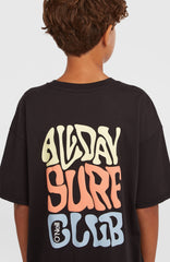 Back Print T-Shirt Black Out