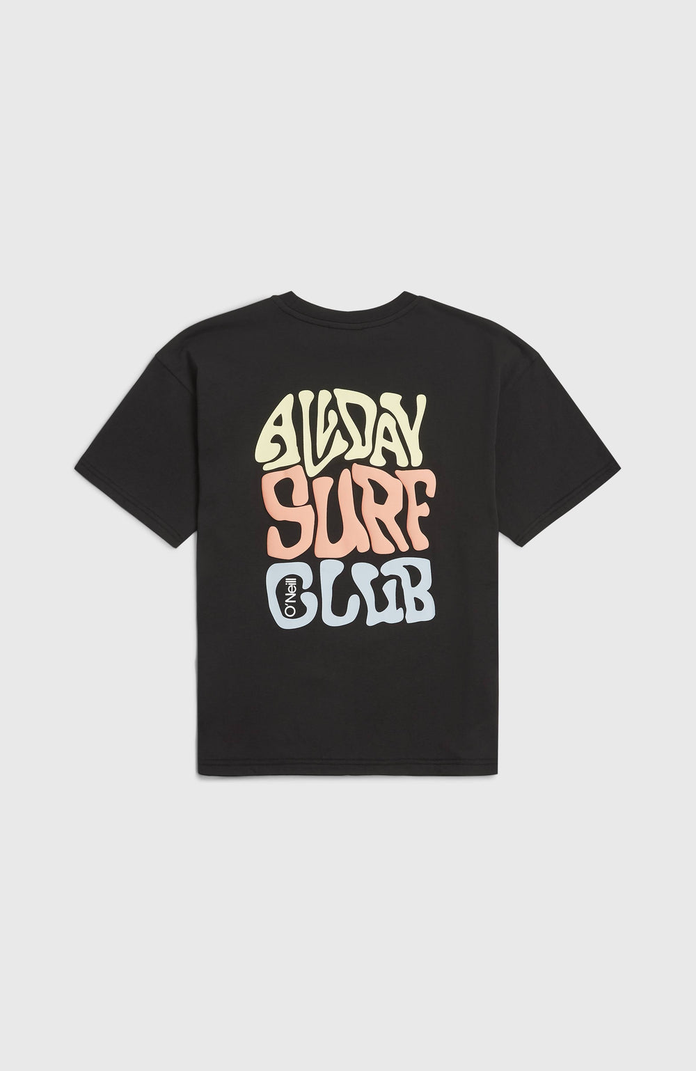 Back Print T-Shirt Black Out