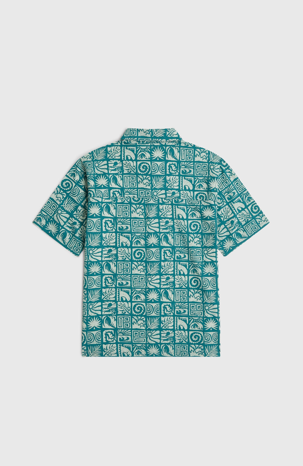Print Shirt Blue Bricks