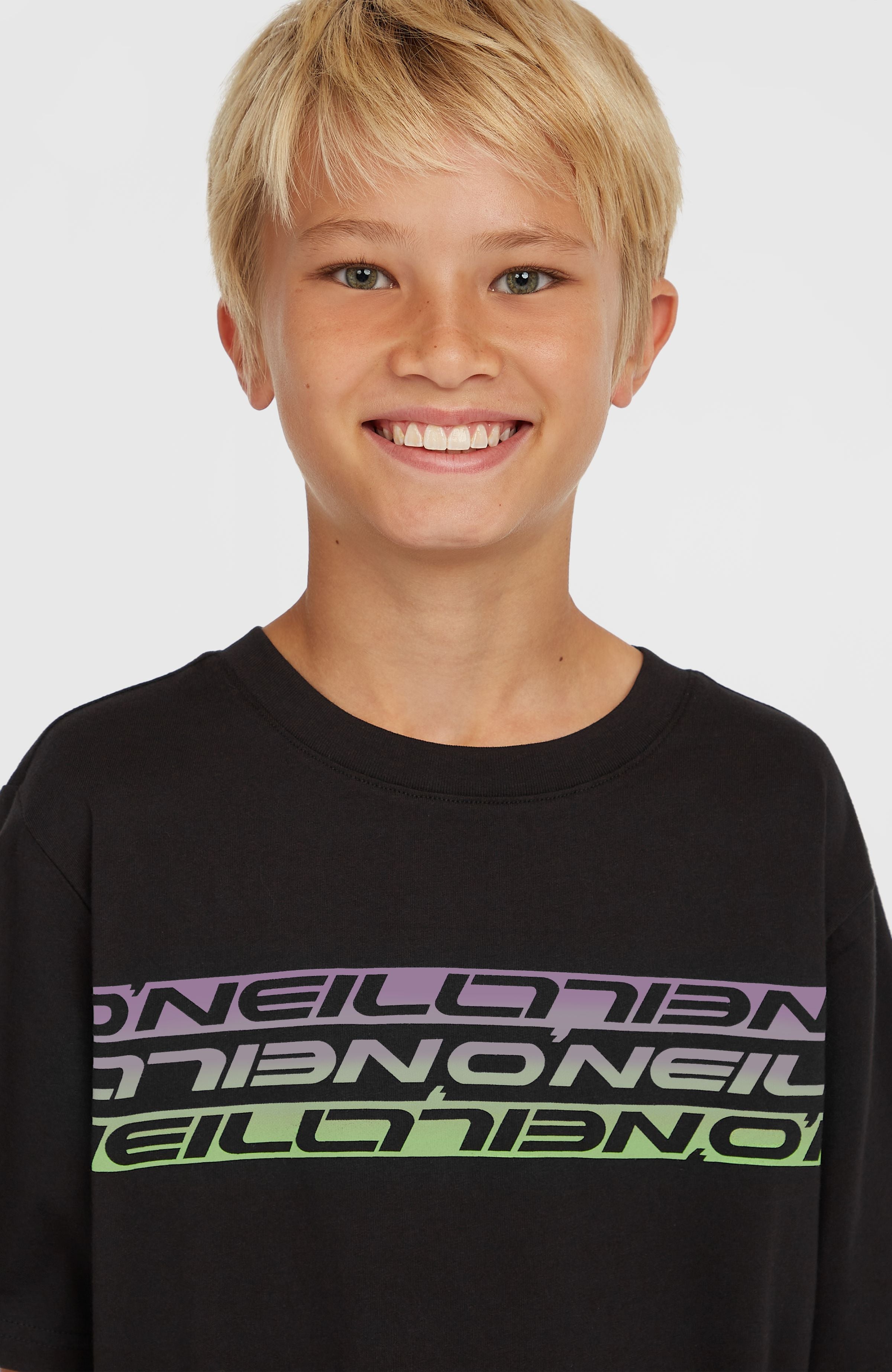 Stripe T-Shirt Black Out