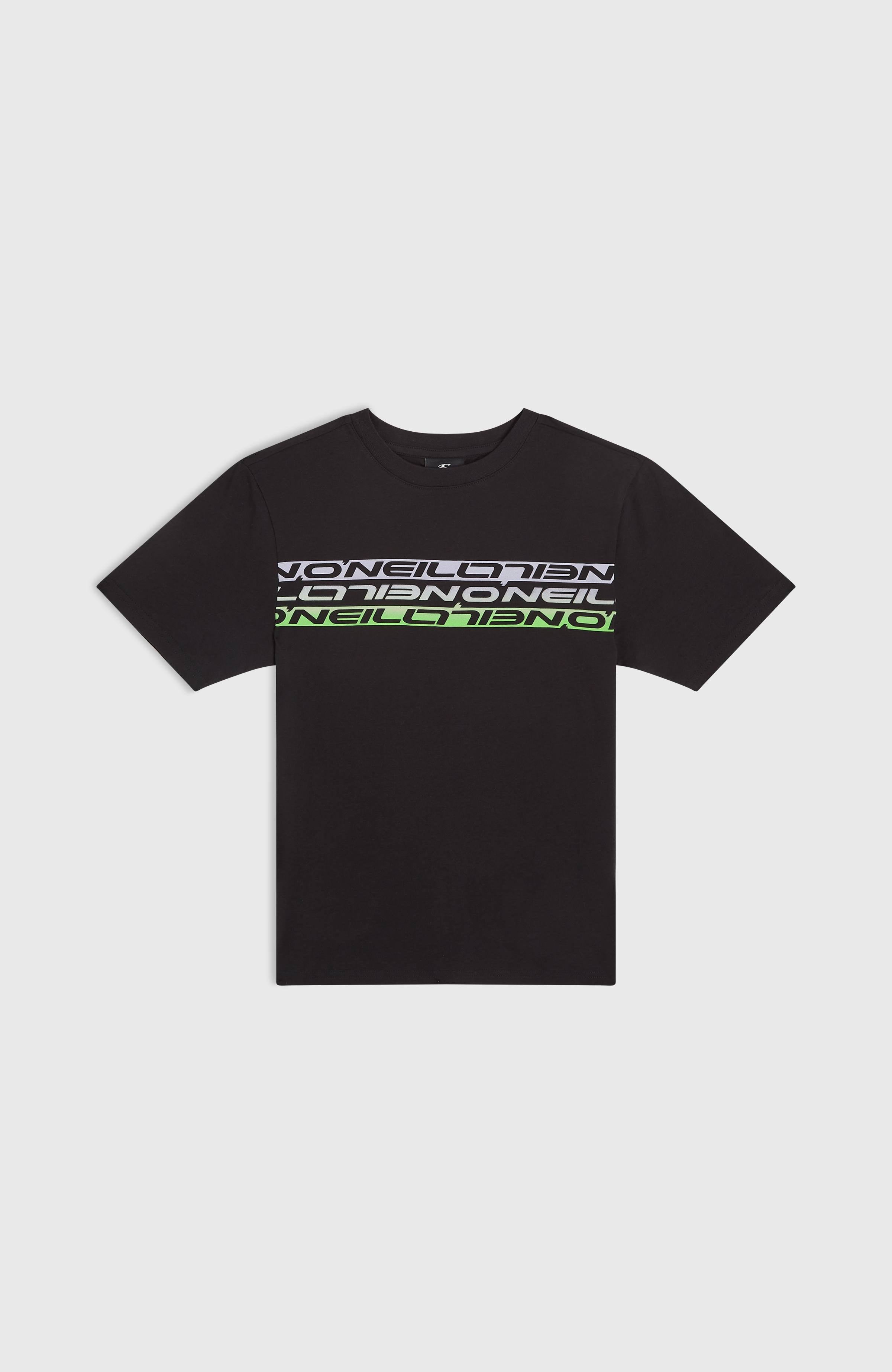 Stripe T-Shirt Black Out