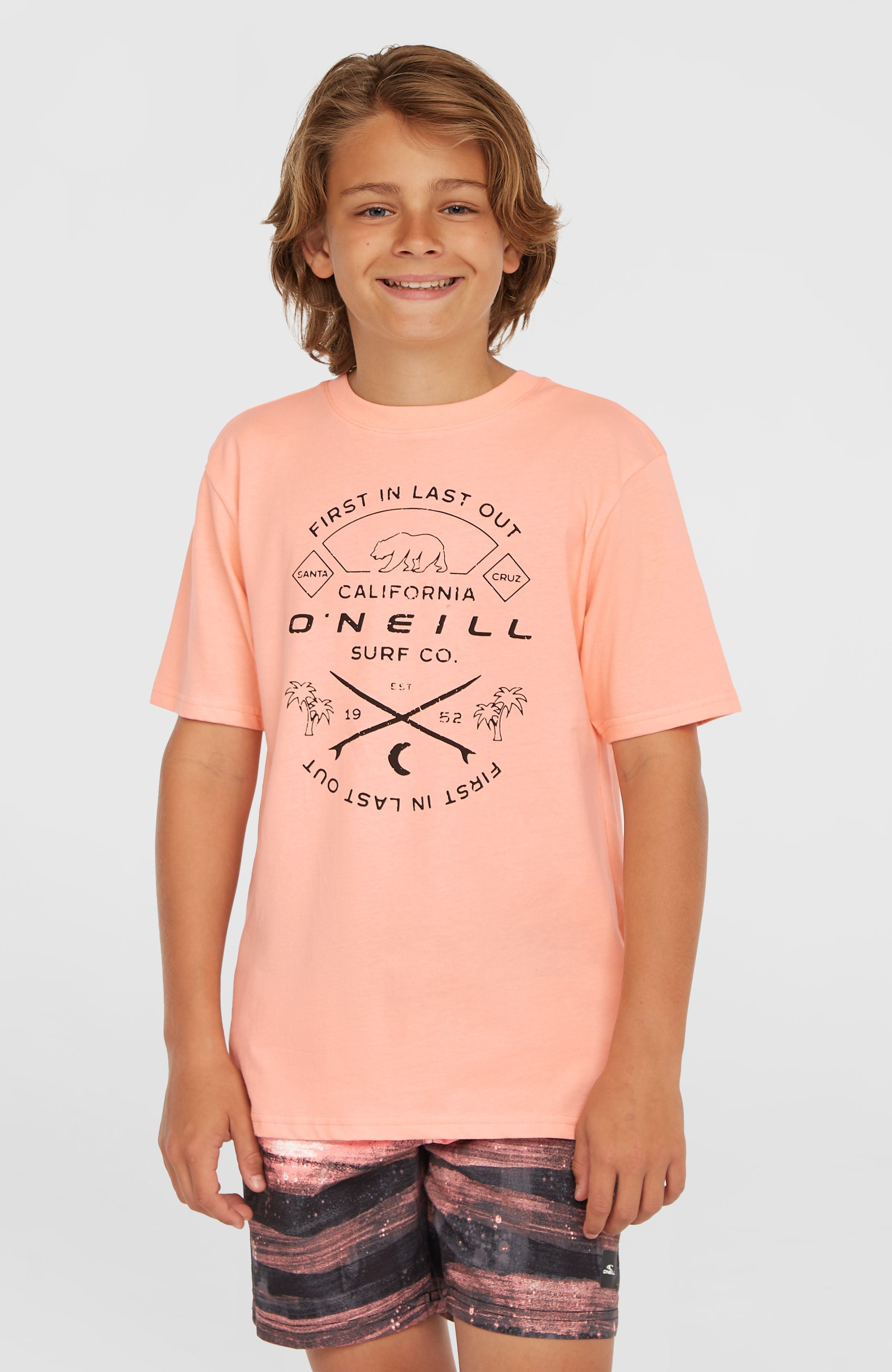 Jack O'Neill Muir T-Shirt Coral Pop