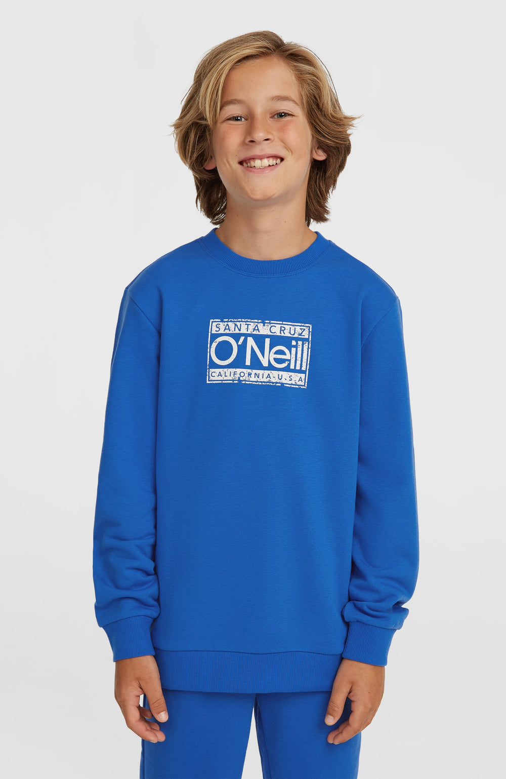 Cali Crew Sweatshirt Mediterranean Blue