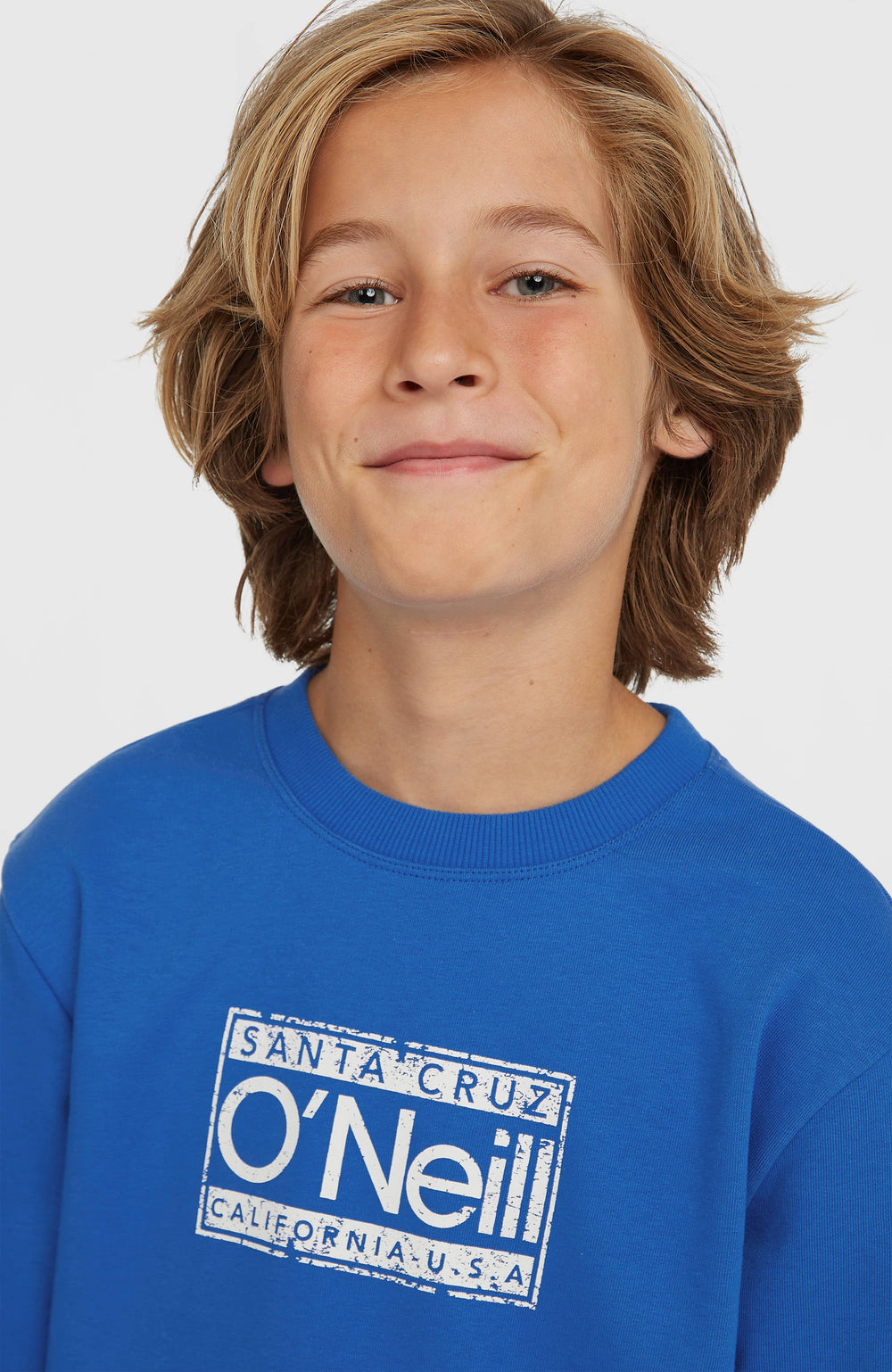 Cali Crew Sweatshirt Mediterranean Blue