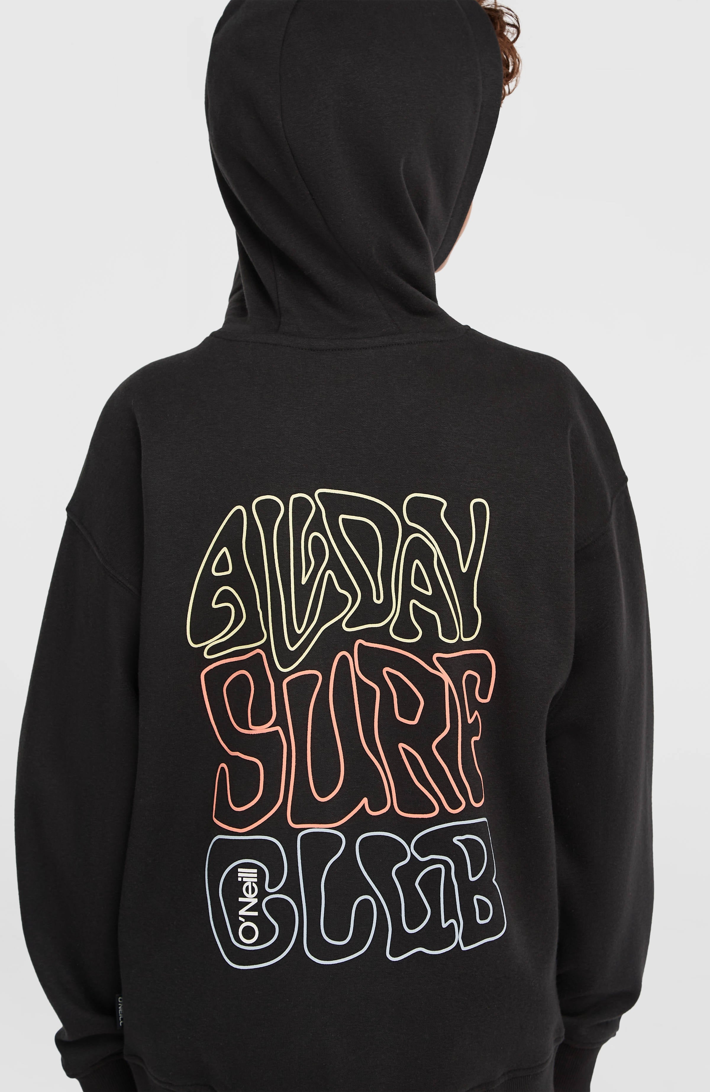Graphic Full-Zip Hoodie Black Out