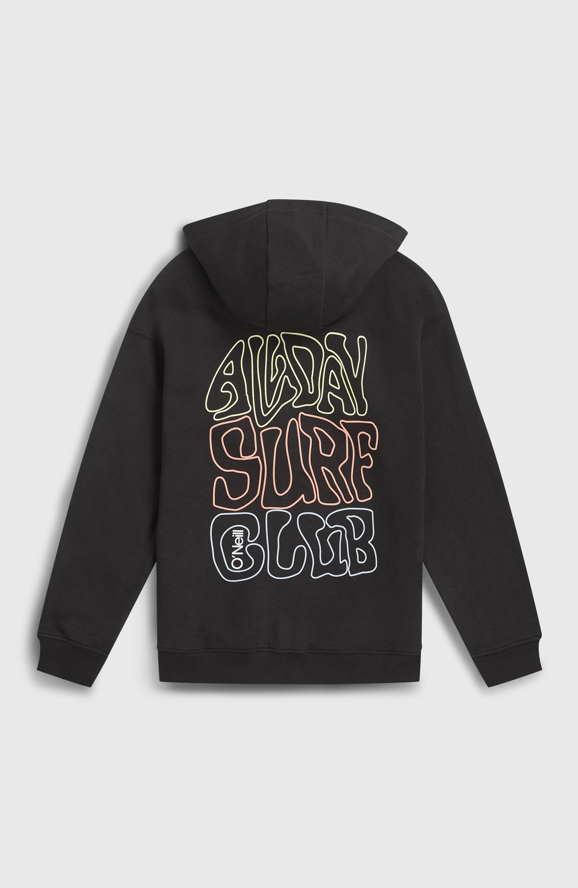 Graphic Full-Zip Hoodie Black Out